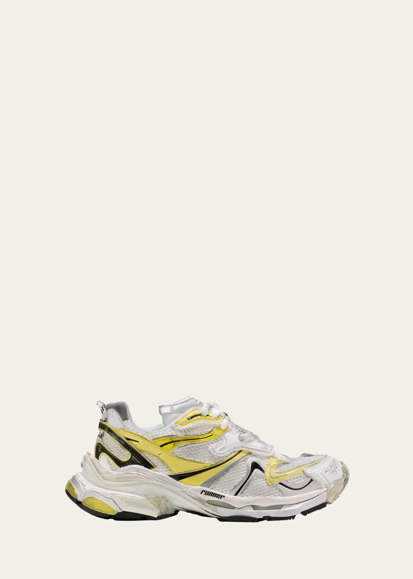 Balenciaga Men's Mesh Runner 2 Sneakers Image 1 of 6