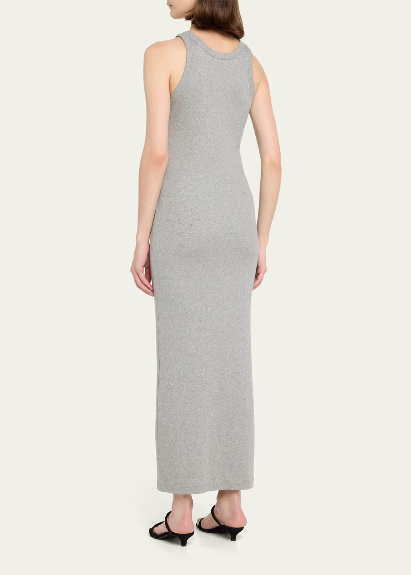 Toteme Curved Rib Knit Tank Dress Image 3 of 4