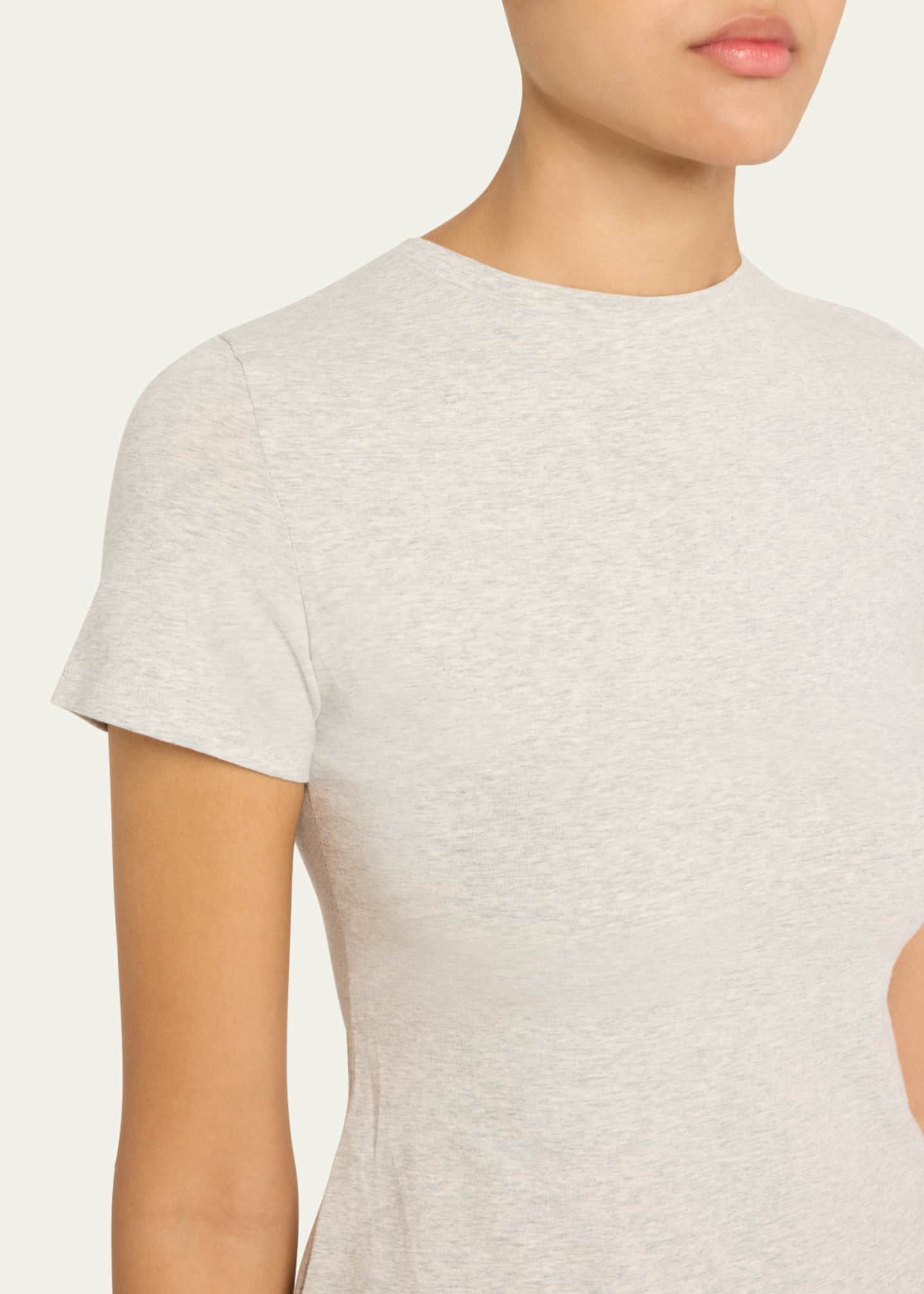 SKIMS Cotton Jersey Crewneck T-Shirt Image 5 of 5