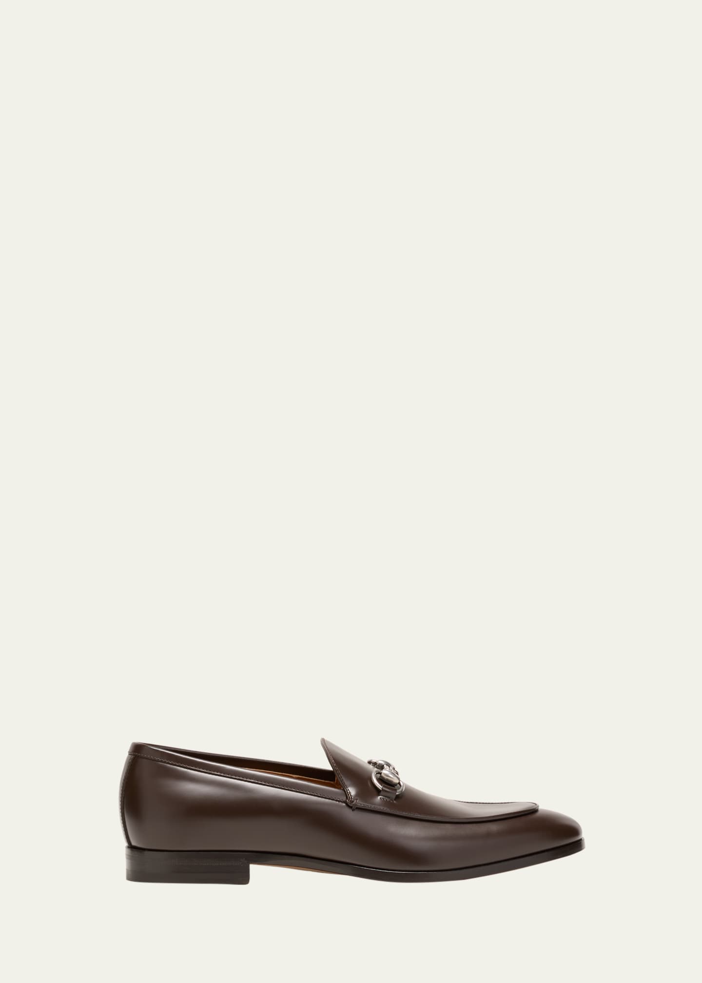 Gucci Men's Next Bit Leather Loafers Image 1 of 3