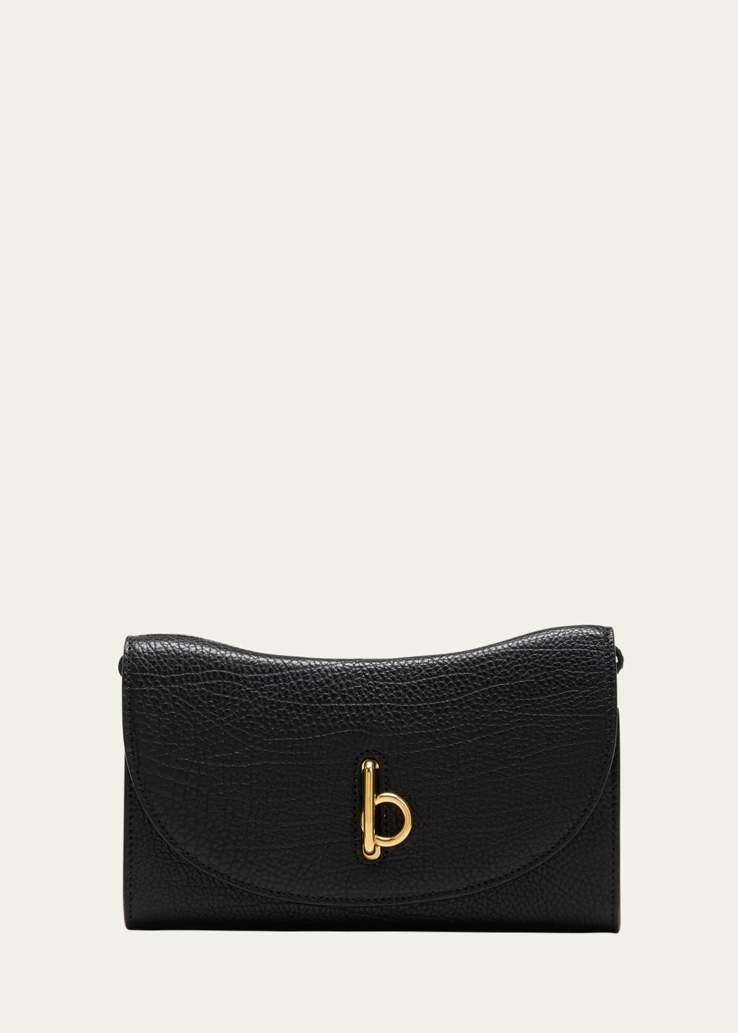 Burberry leather wallet with chain cheap