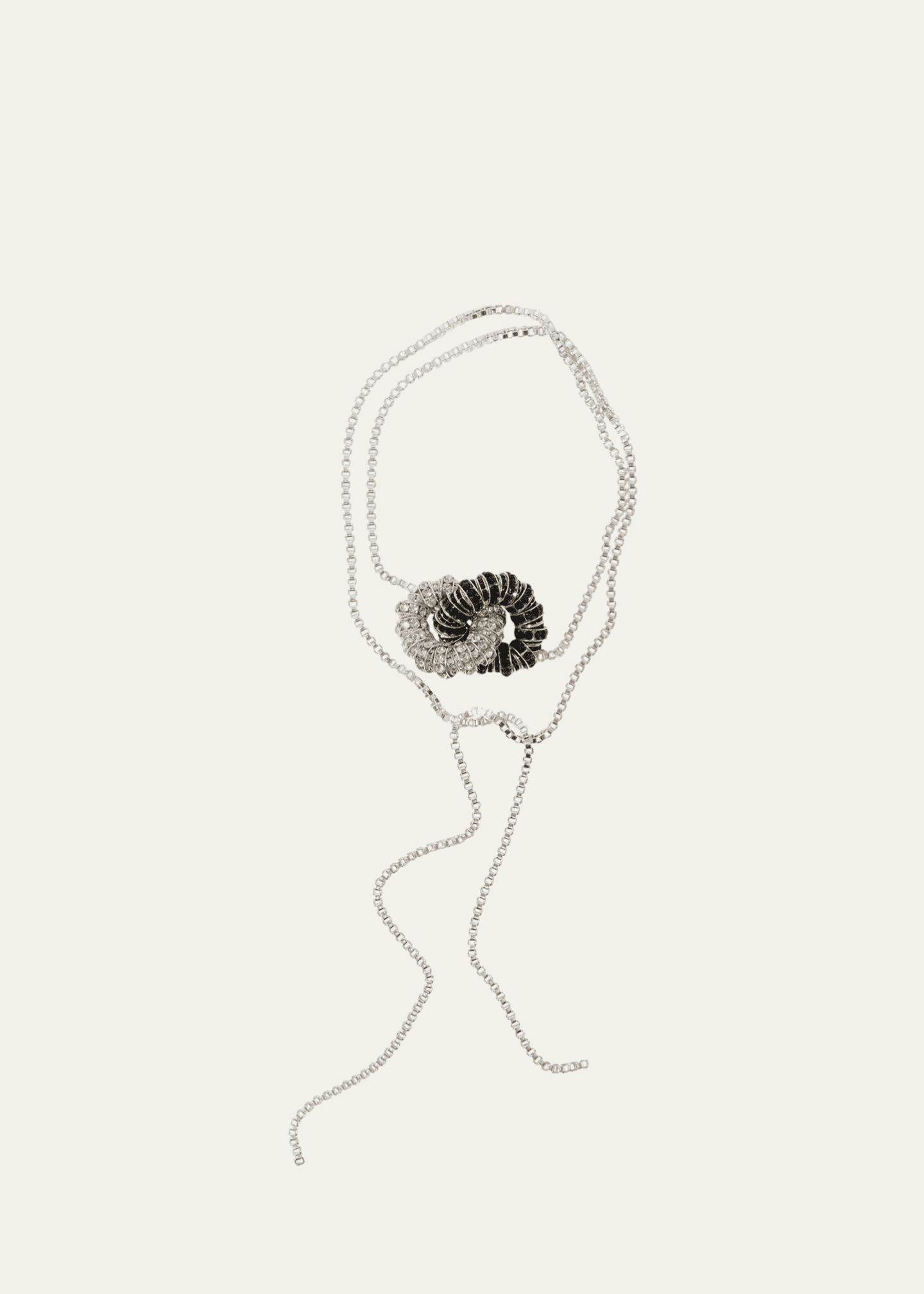 PEARL OCTOPUSS.Y Knot Box Chain Tie Necklace