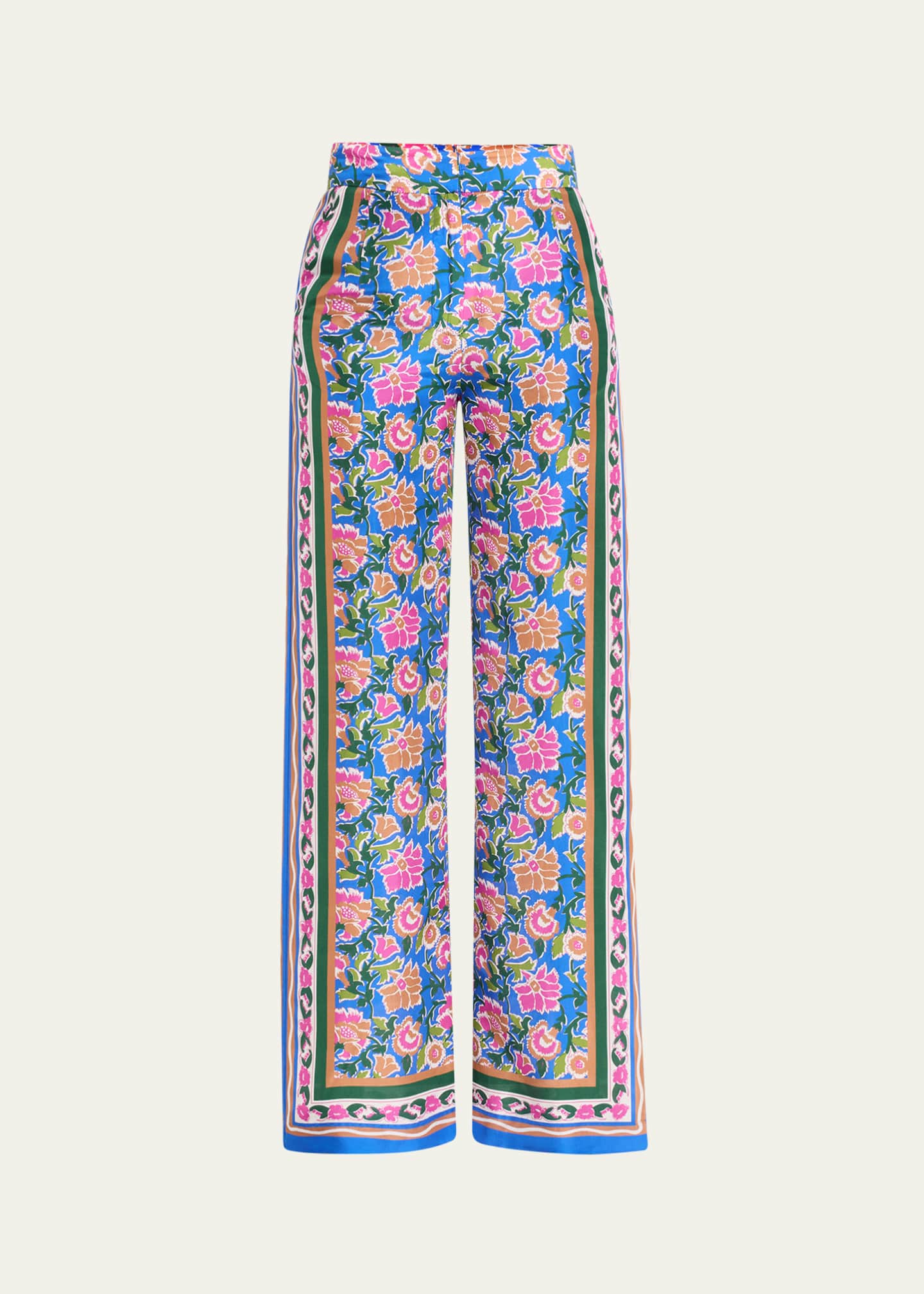 Veronica Beard Grigore Floral Pants Image 1 of 5