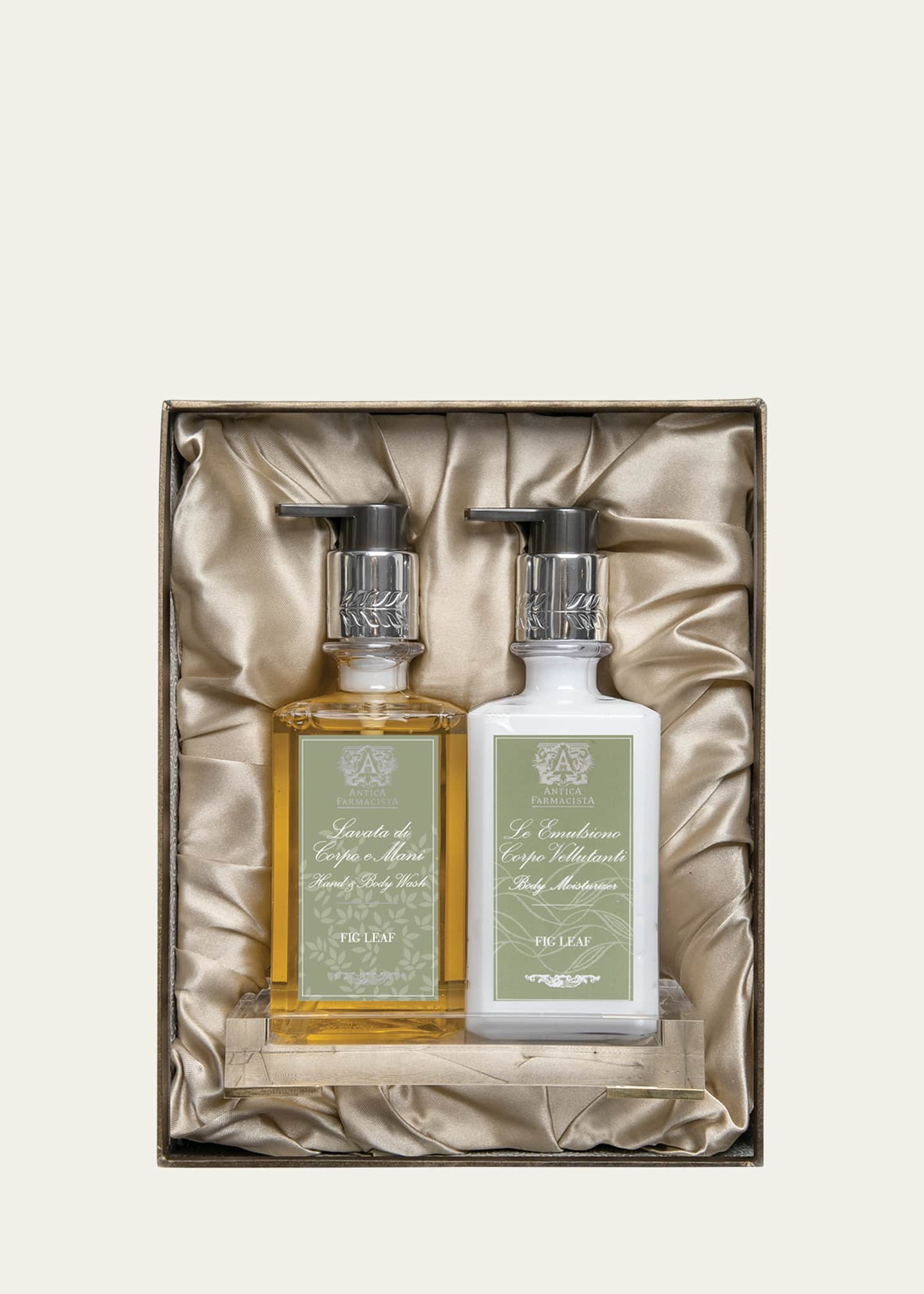 Antica Farmacista Fig Leaf Acrylic Bath & Body Gift Set Bergdorf Goodman