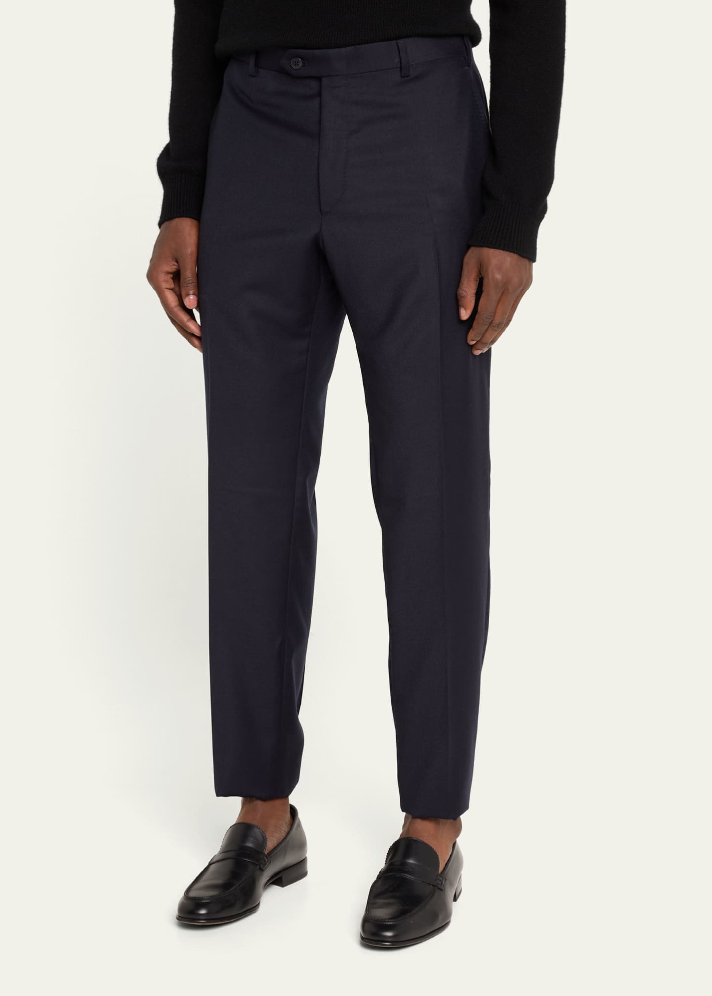 Brioni Men's Tigullio Flannel Trousers Image 4 of 5