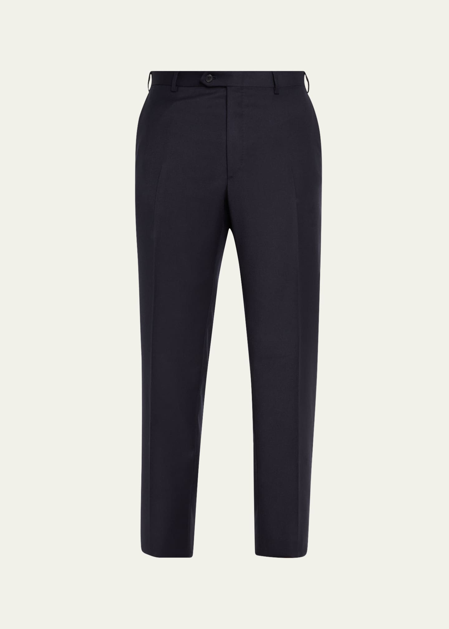 Brioni Men's Tigullio Flannel Trousers Image 1 of 5