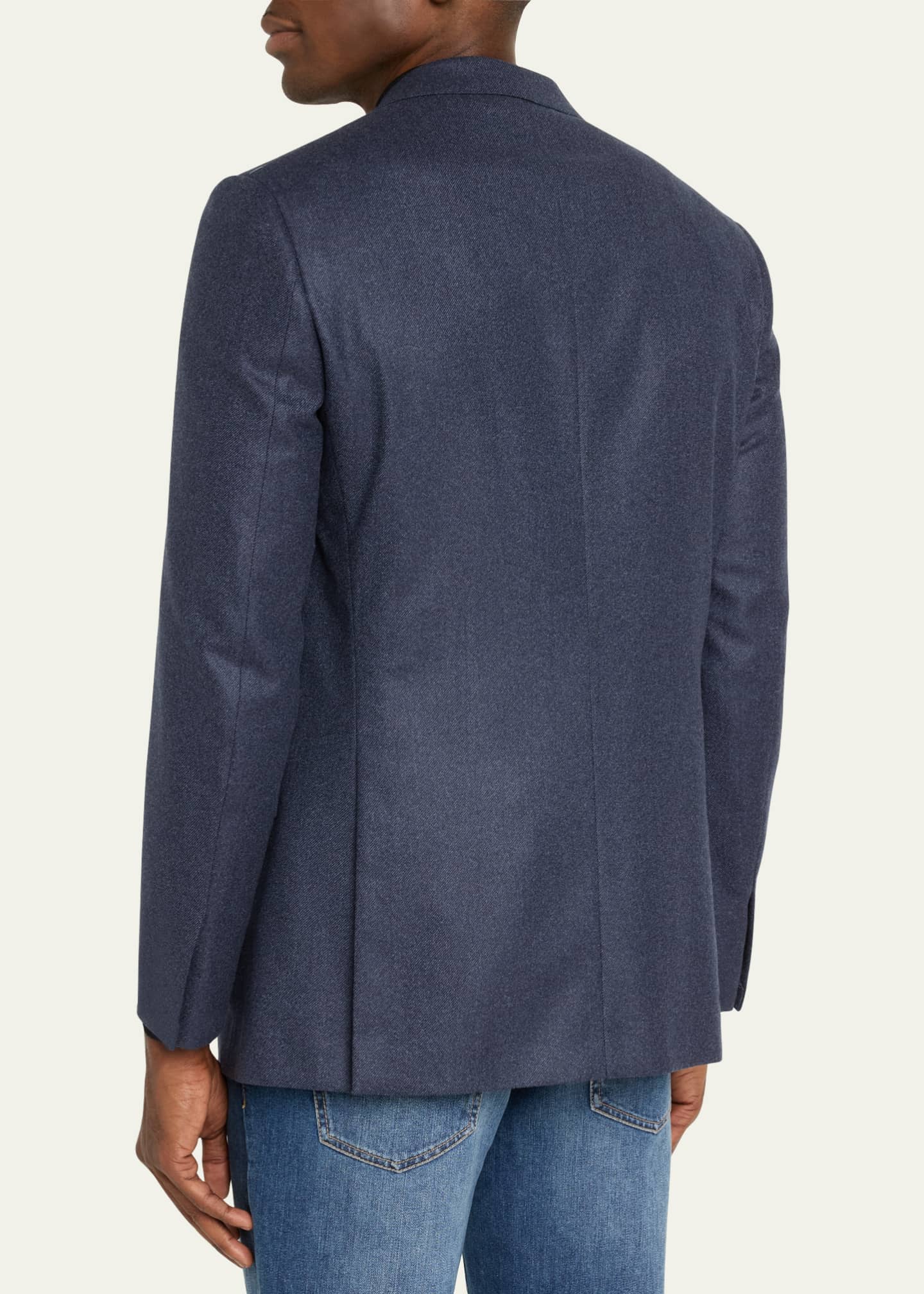 Brioni Men's Ravello 180s Twill Sport Coat Image 3 of 5