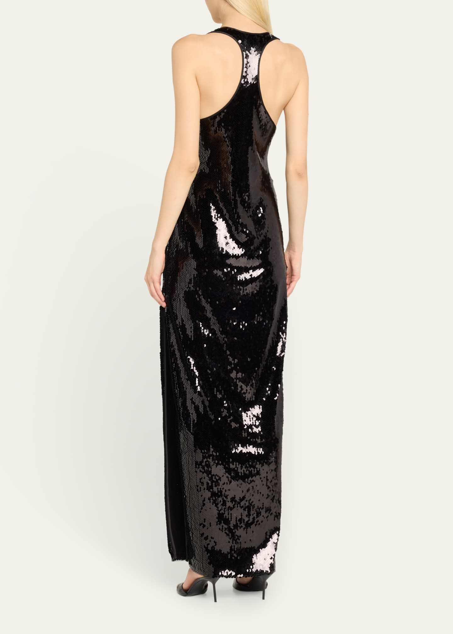 Retrofete Bella Sequined Maxi Dress Image 3 of 5