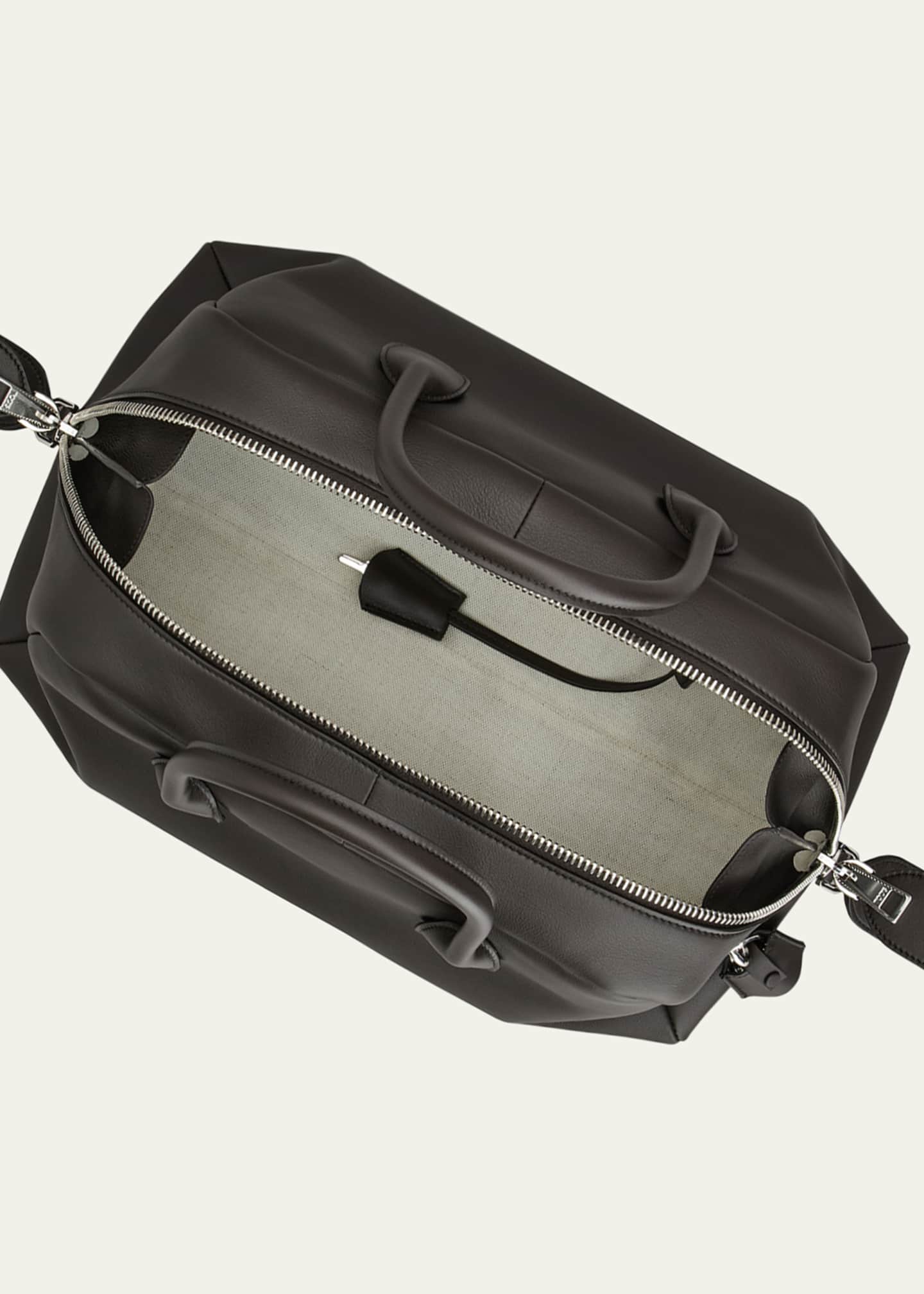 Tod's Bauletto Zip Leather Top-Handle Bag - Bergdorf Goodman