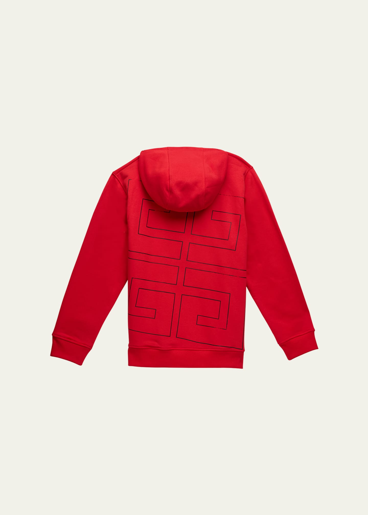 Givenchy Boy's Logo-Print 4G Emblem Hoodie, Size 8-14 Image 2 of 4