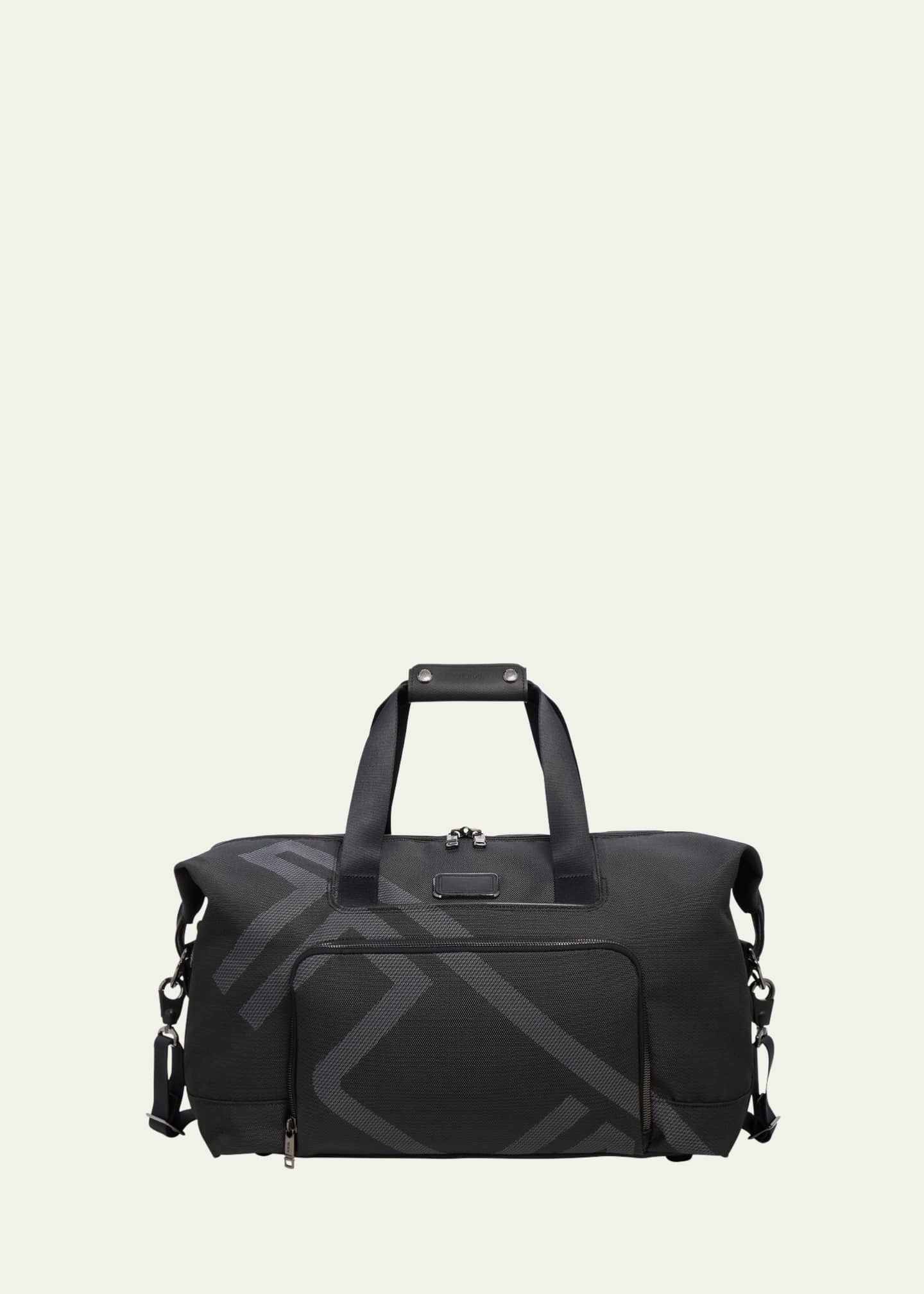 Tumi Double Expansion Carry On Satchel Reflective Jacquard