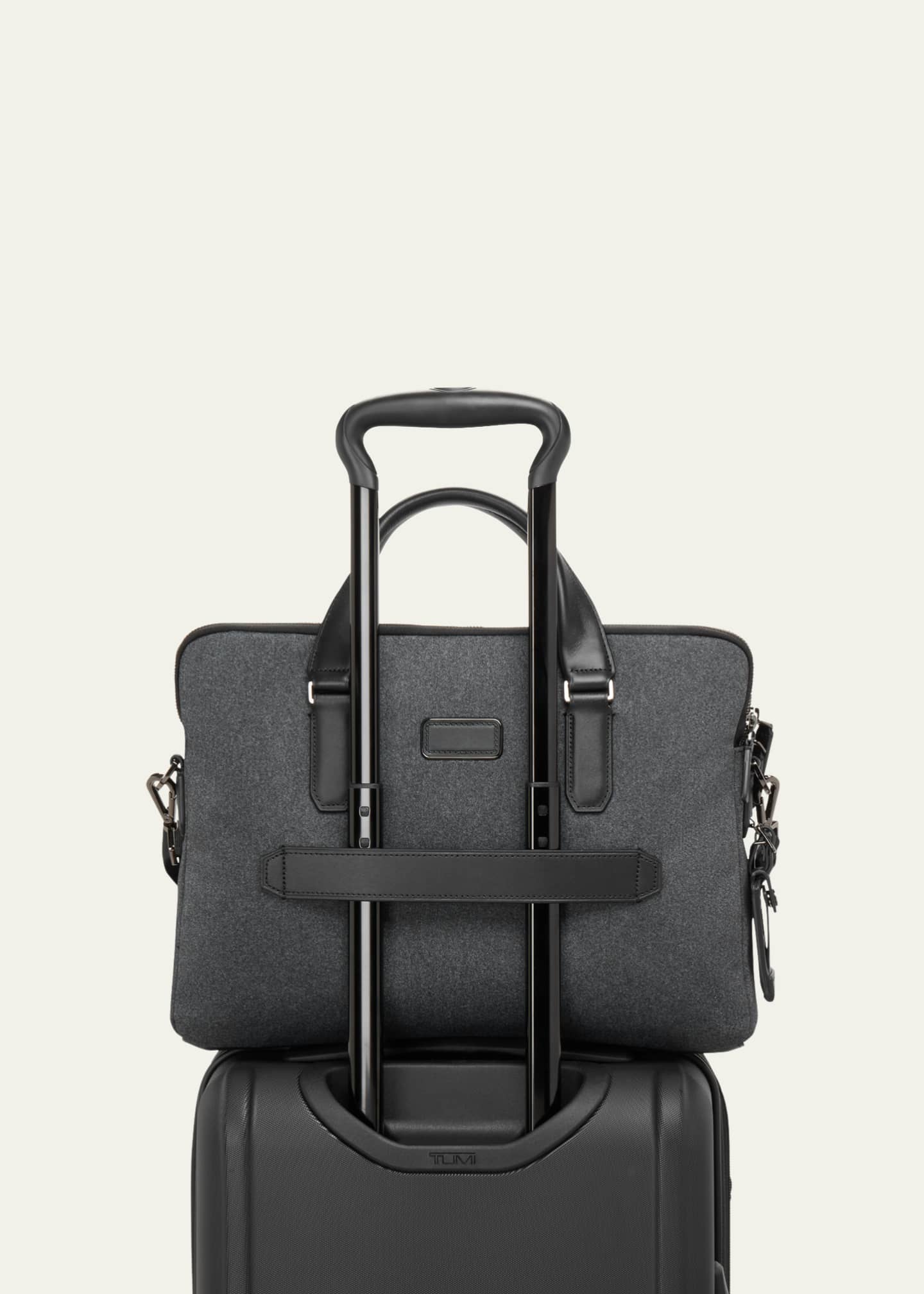 TUMI Sycamore Slim Heathered Briefcase Image 2 of 3