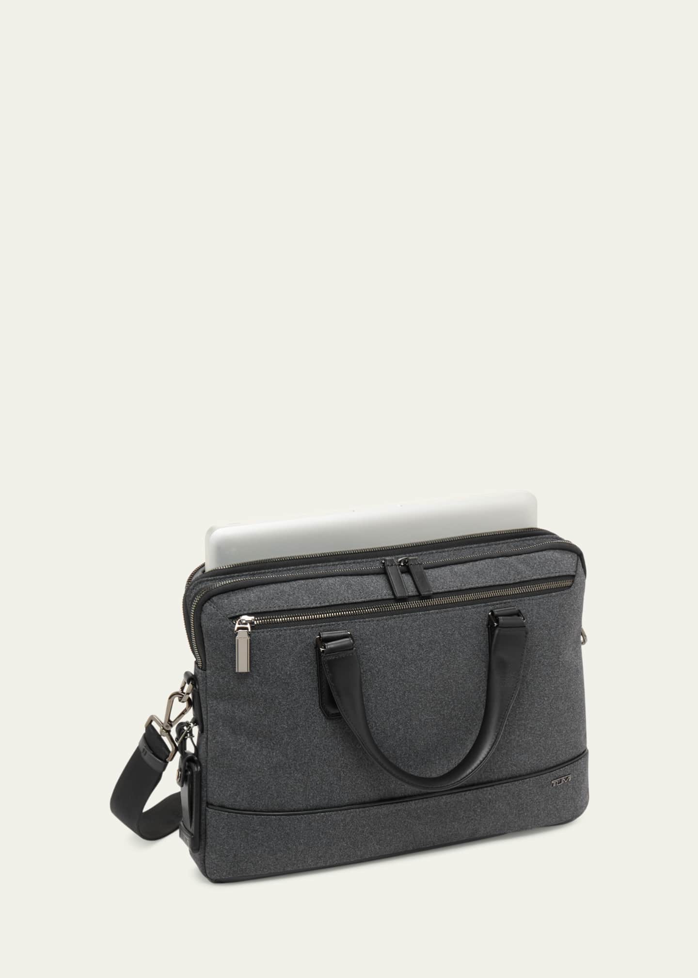 TUMI Sycamore Slim Heathered Briefcase Image 3 of 3