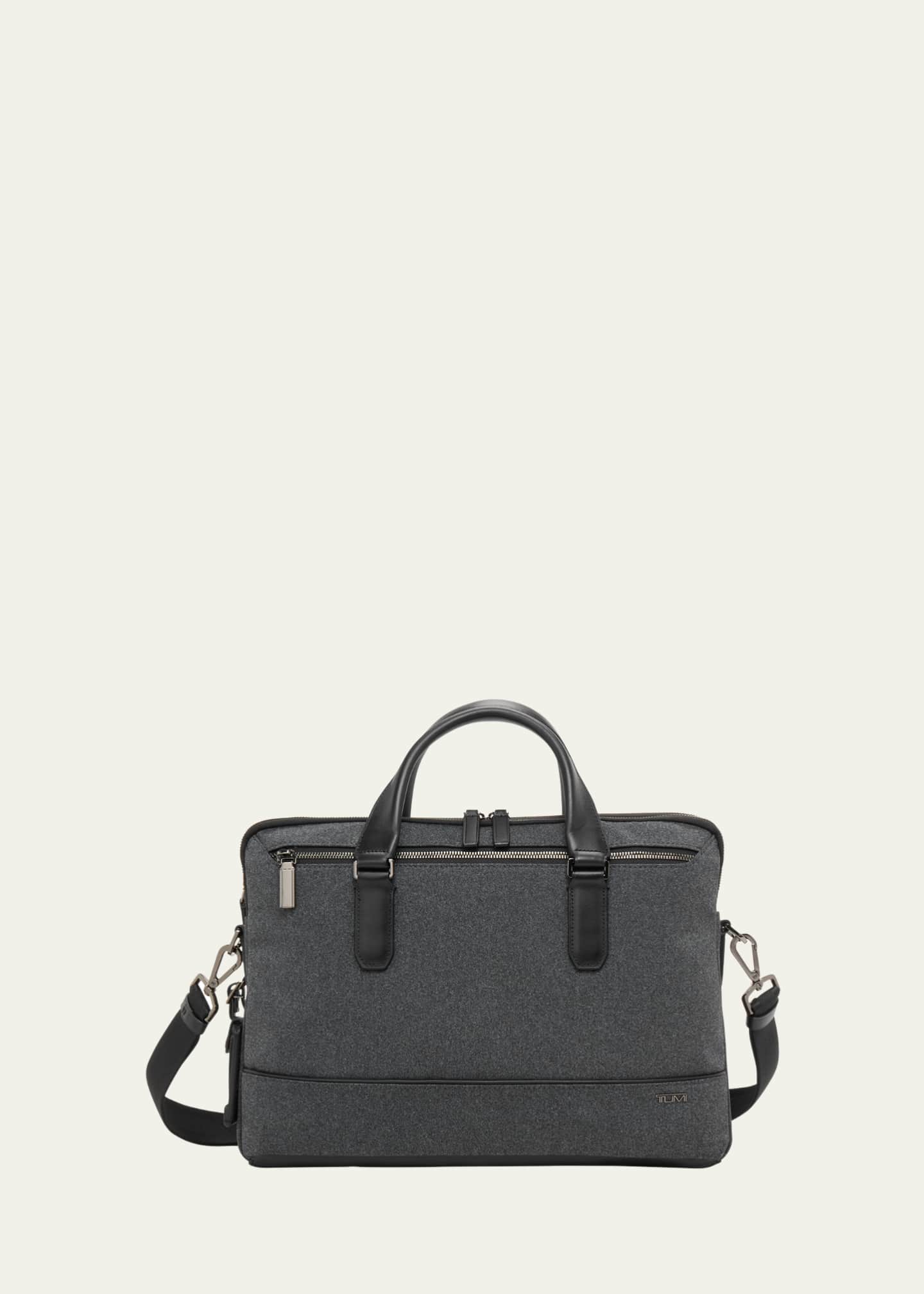 Tumi Sycamore Slim Briefcase Dark Charcoal