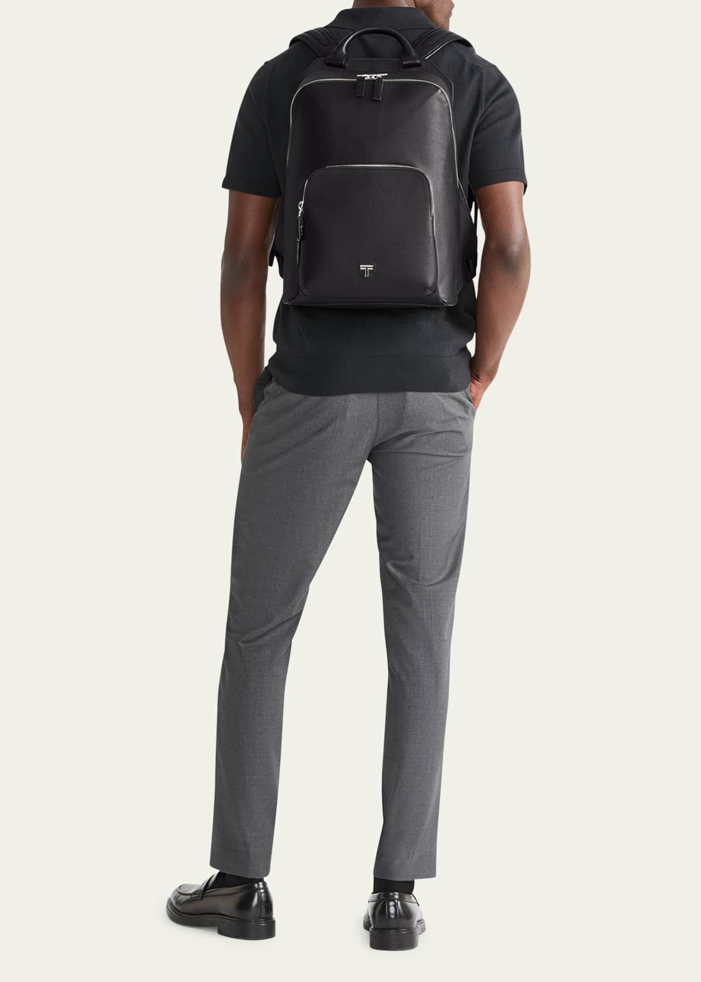 TUMI Davide Calf Leather Backpack Image 2 of 4