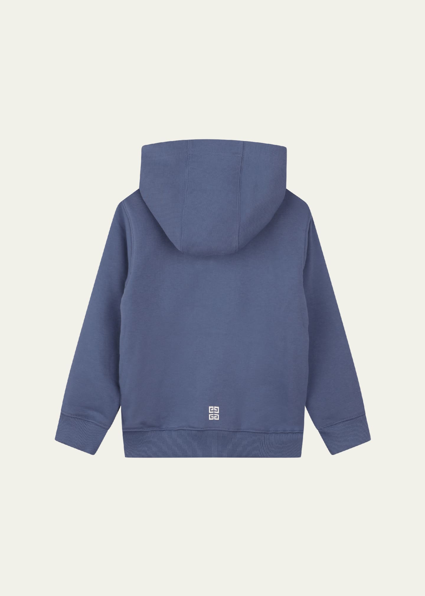 Givenchy Boys Logo Zip Up Top in Blue 10 Yrs