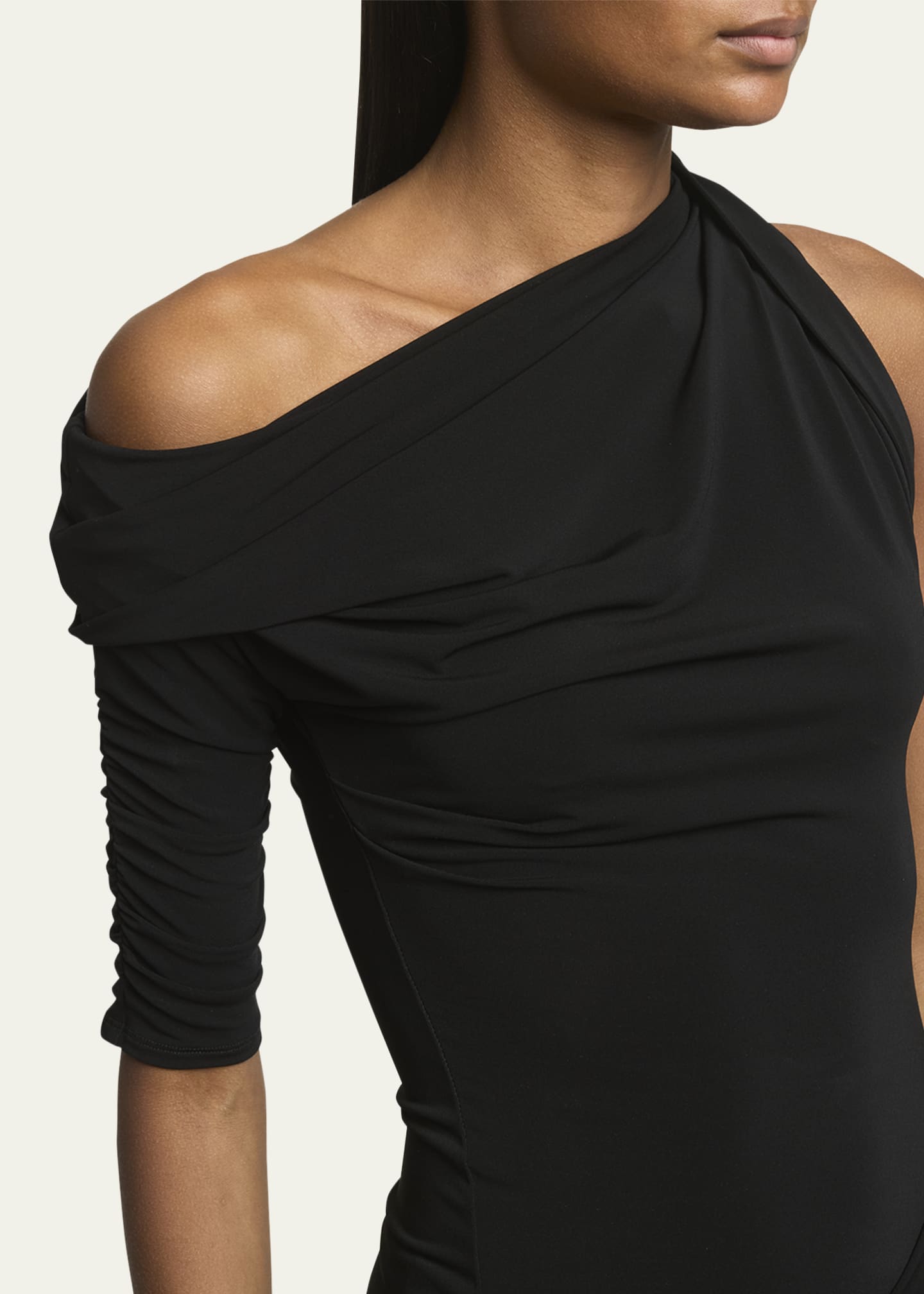 Jacquemus Long Draped Dress Image 5 of 5
