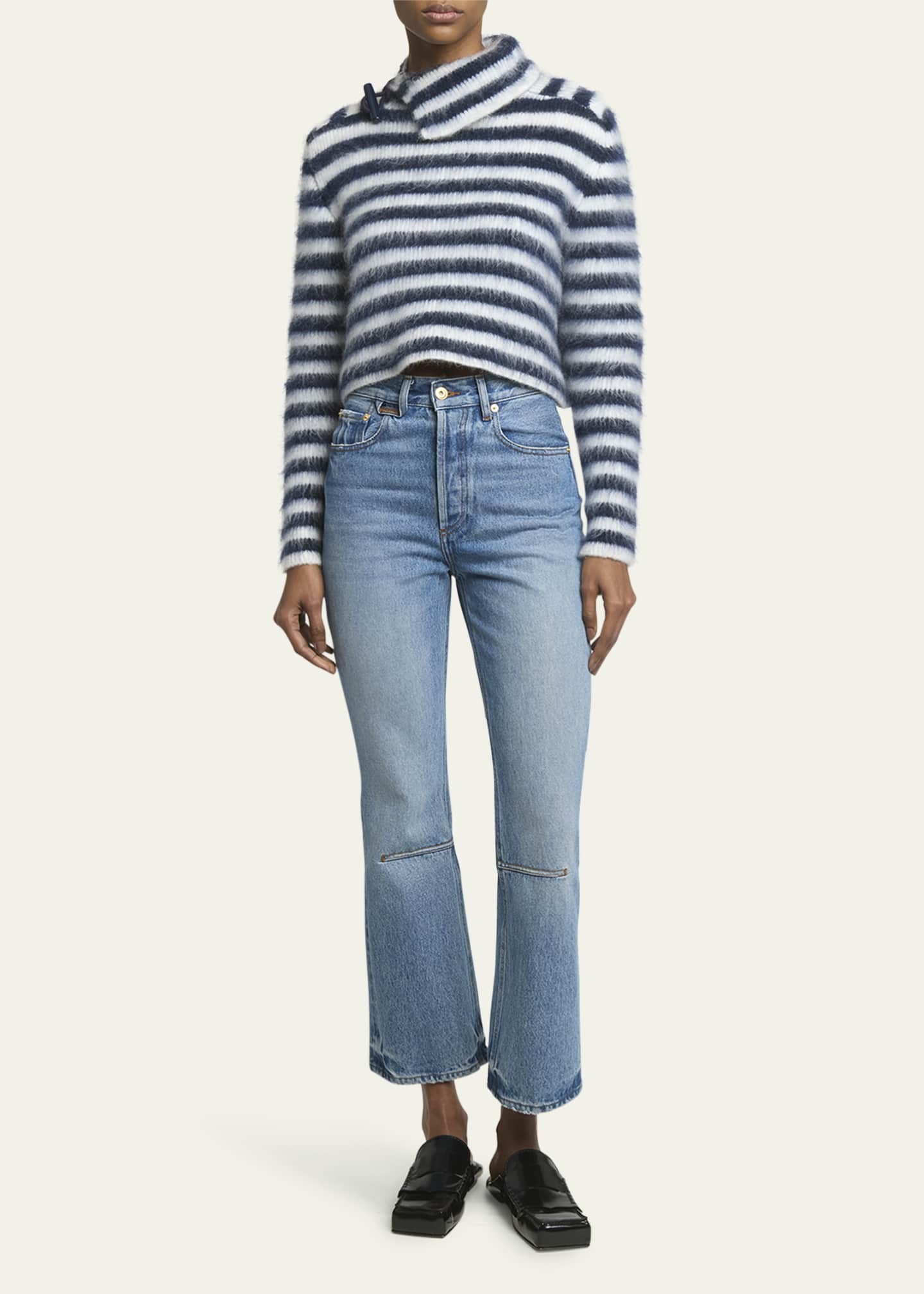 Jacquemus Marina Stripe Mohair Sweater Image 2 of 5