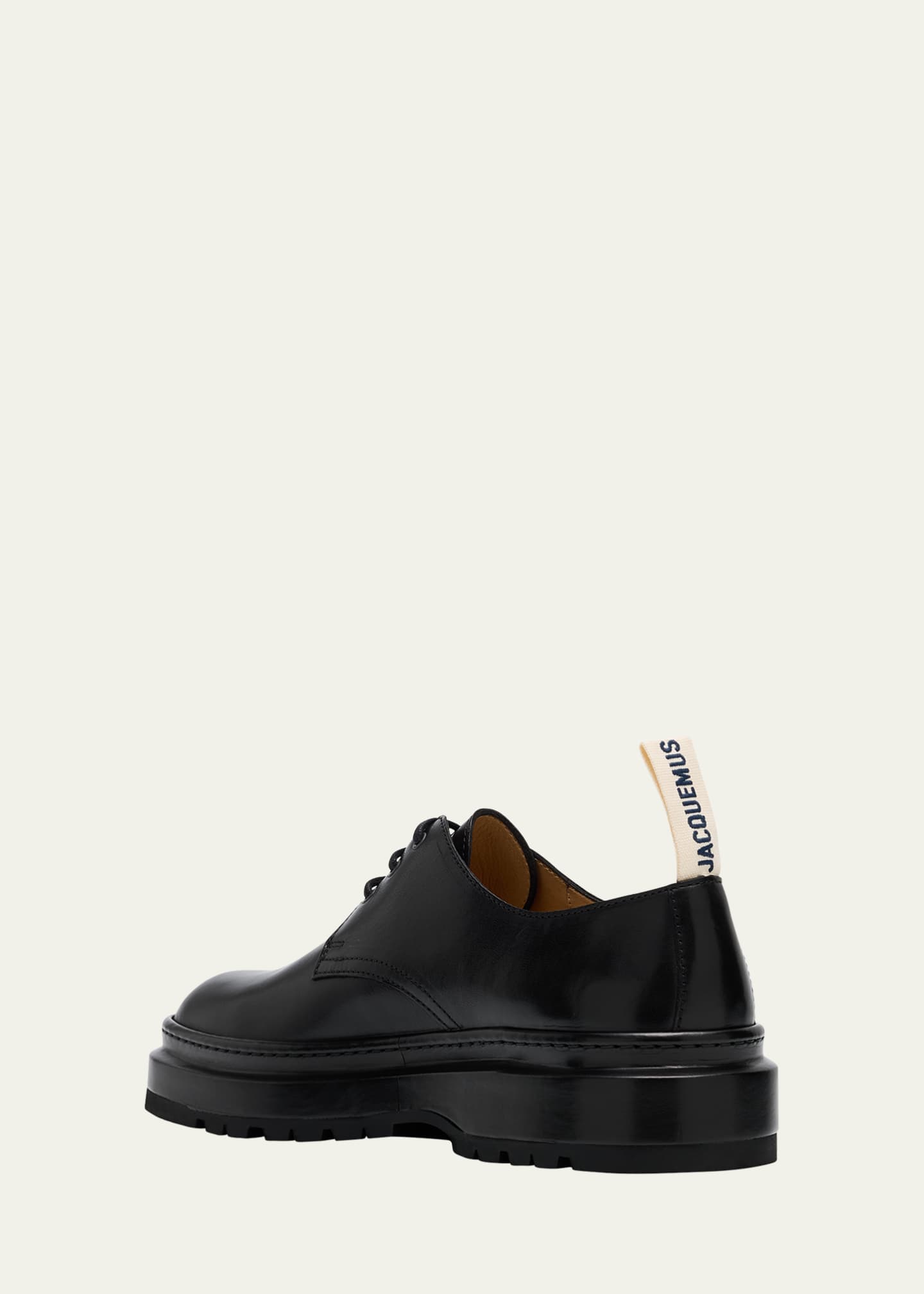 Jacquemus Men's The Pavane Leather Derby Shoes Image 4 of 5