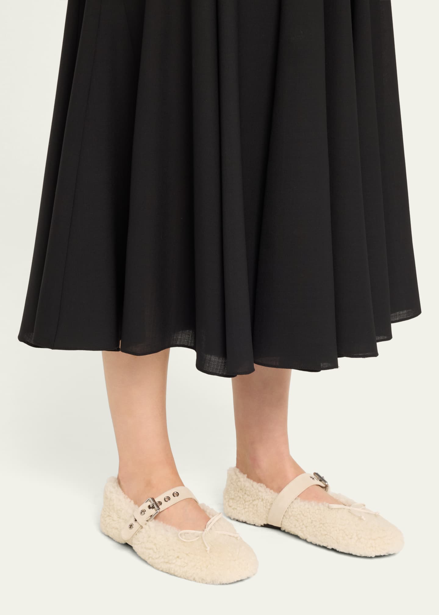 Miu miu flats sale online