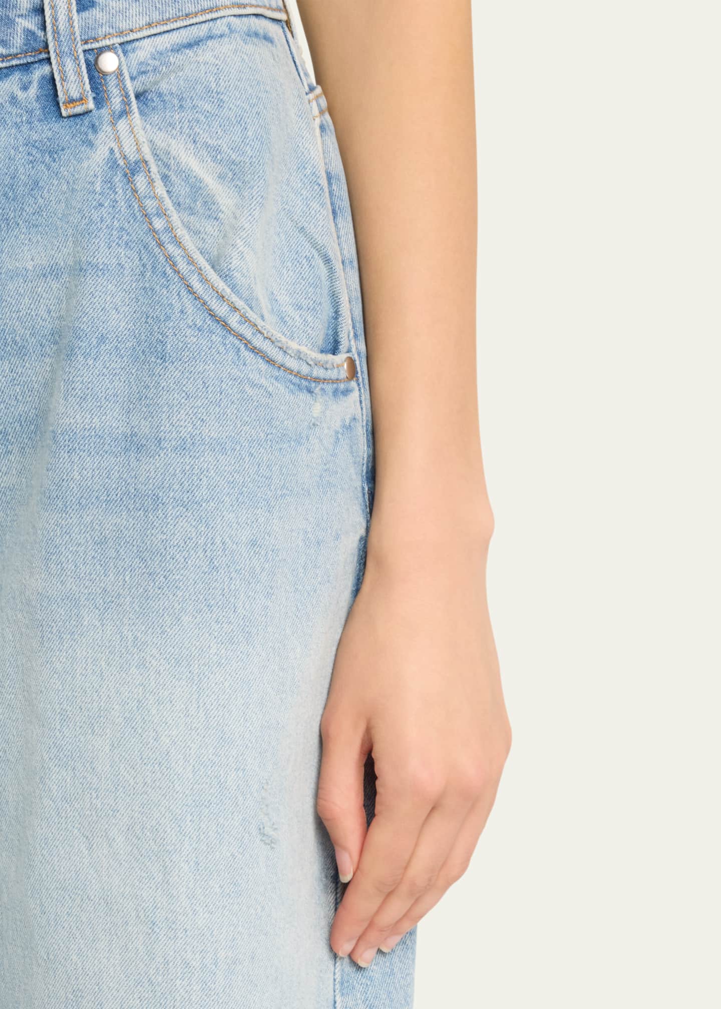 EB DENIM Enzo Mid-Rise Barrel Jeans Image 5 of 5