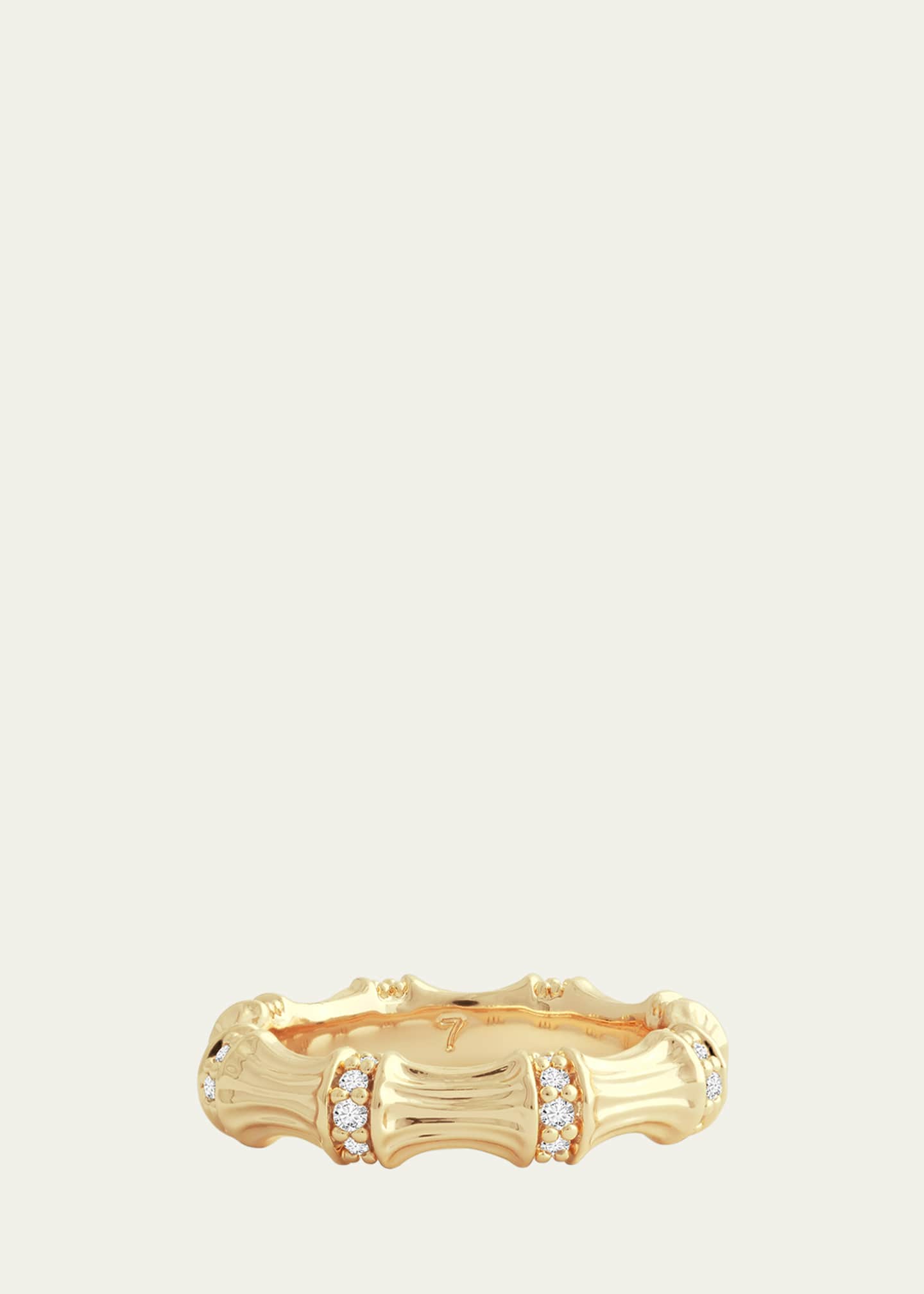 Anabel Aram Jewelry Bamboo Single Ring Image 1 of 3