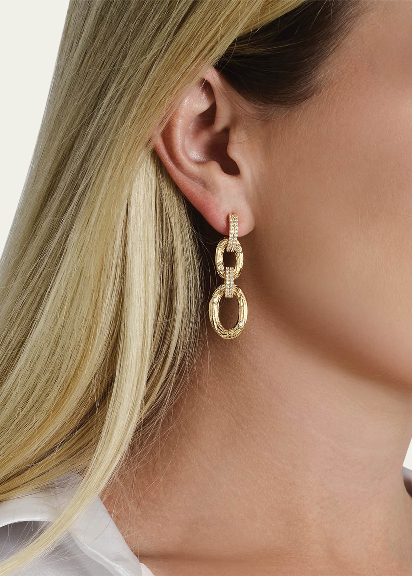 Anabel Aram Jewelry Enchanted Forest Chain Earrings Image 2 of 4