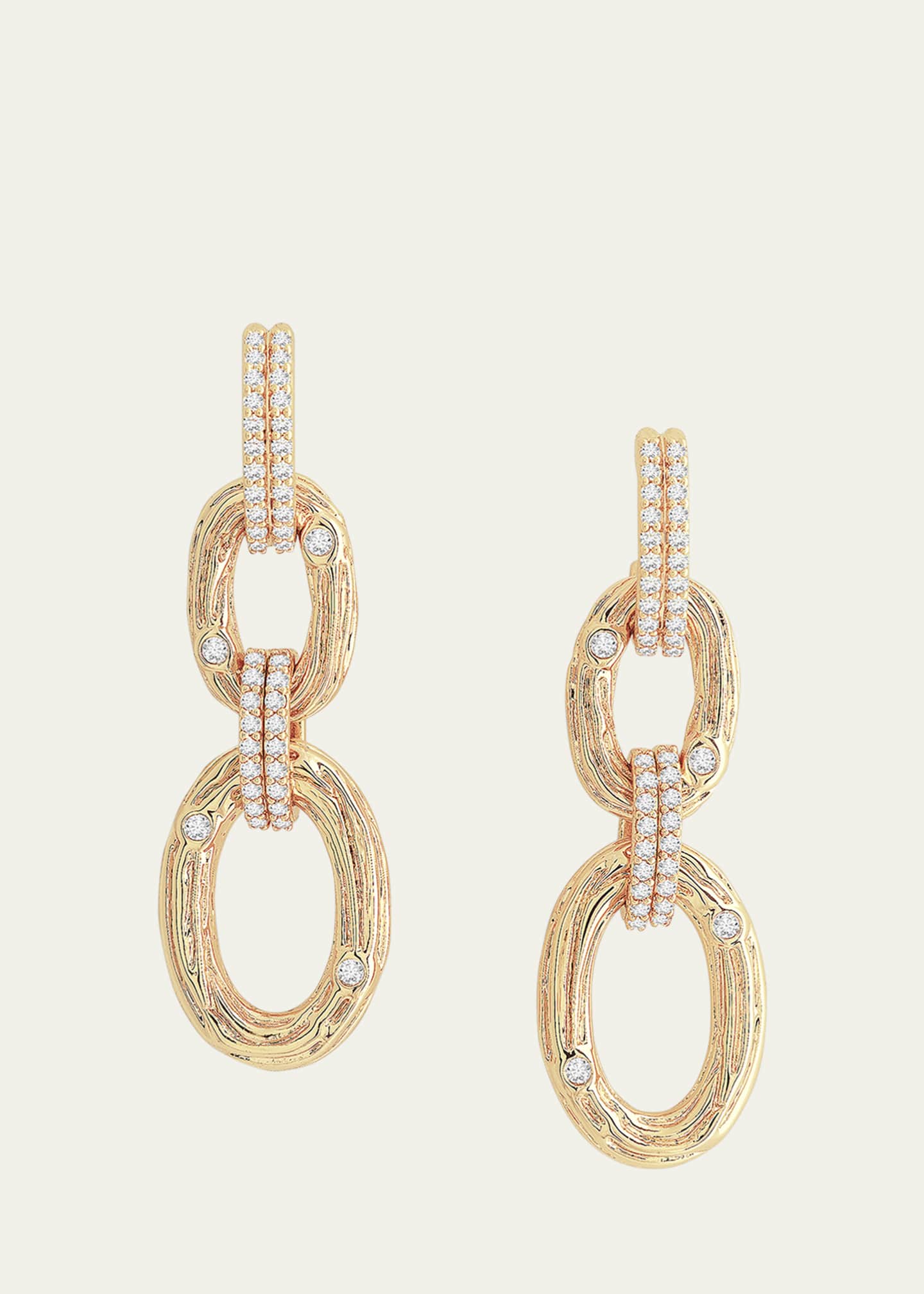 Anabel Aram Jewelry Enchanted Forest Chain Earrings Image 1 of 4