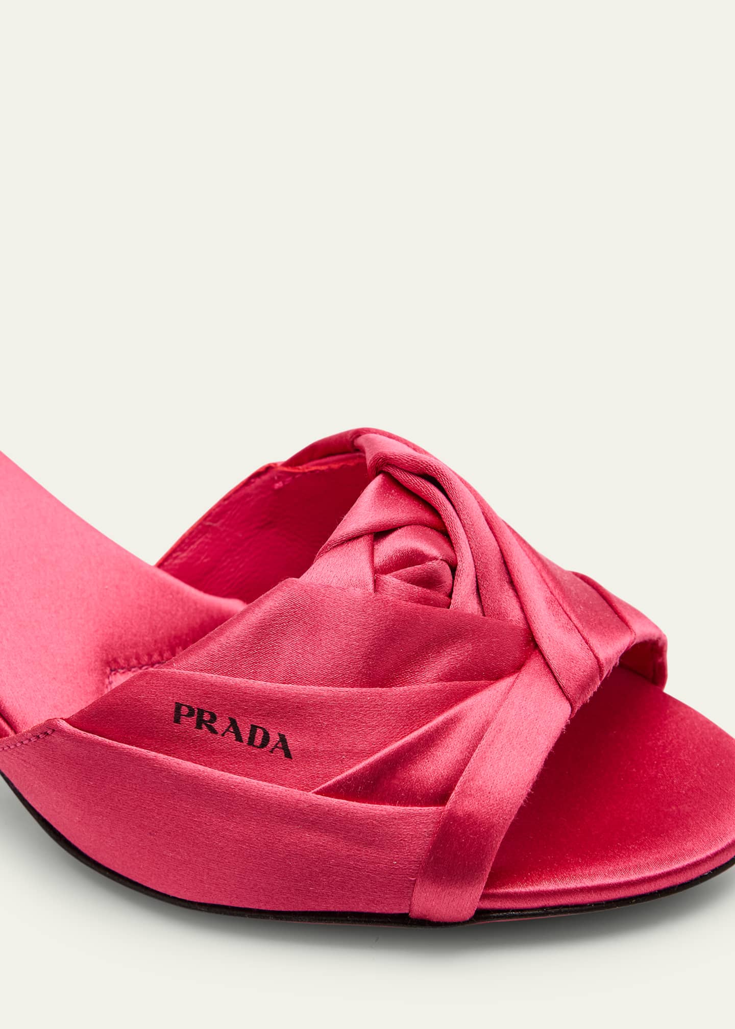 Prada mule sandals hot sale