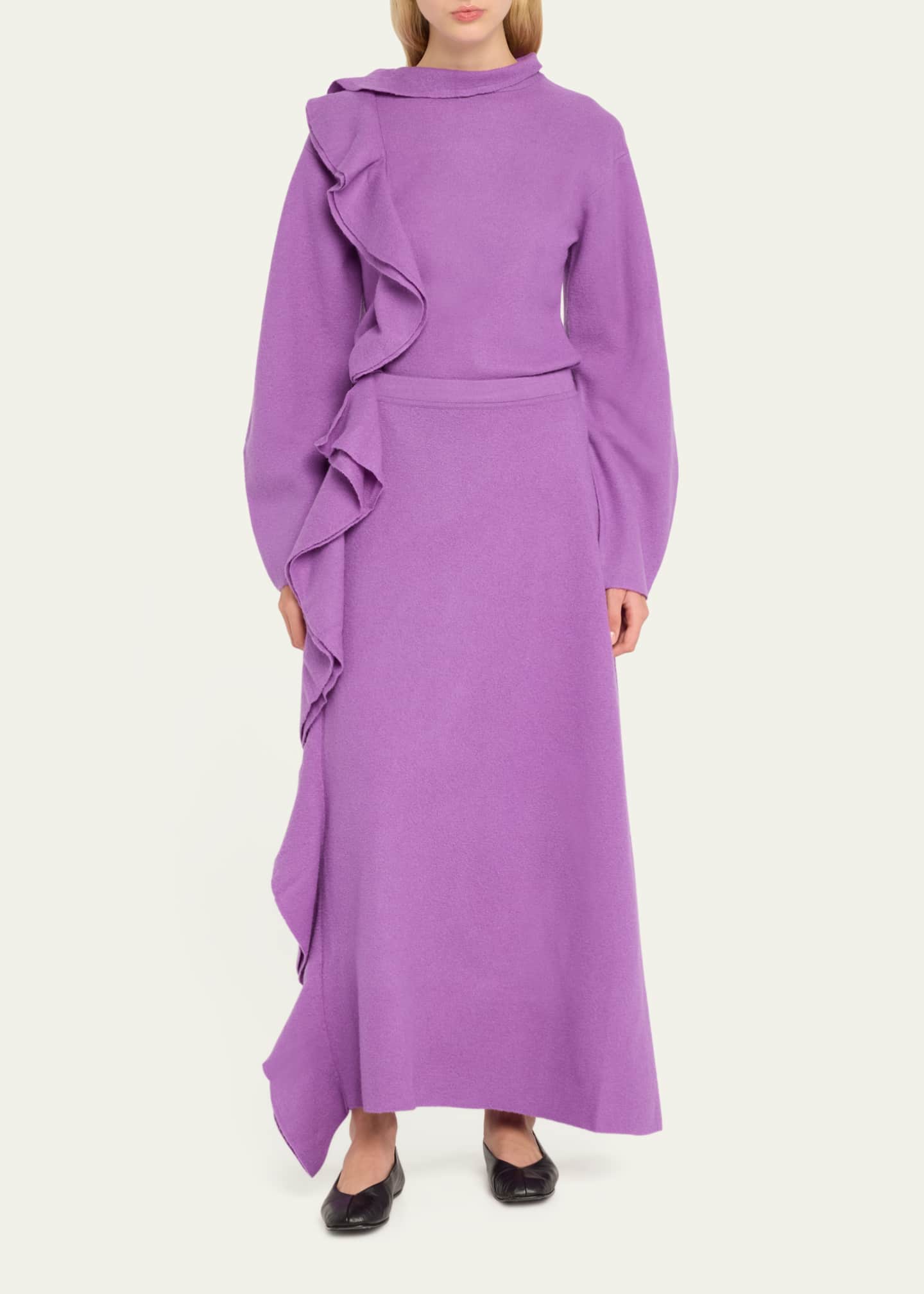 Ulla johnson purple sweater new arrivals