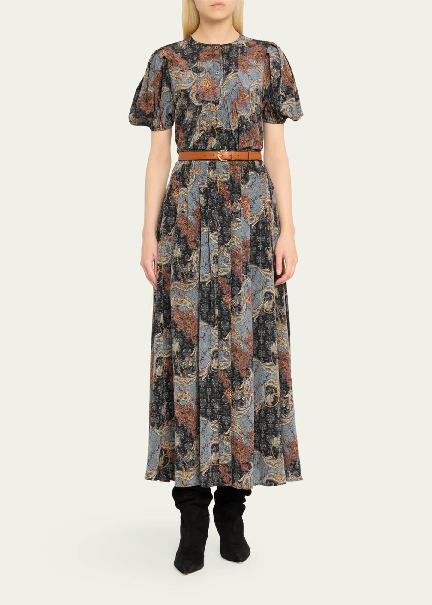 Ulla Johnson Vanna Gathered Silk Maxi Skirt Bergdorf Goodman