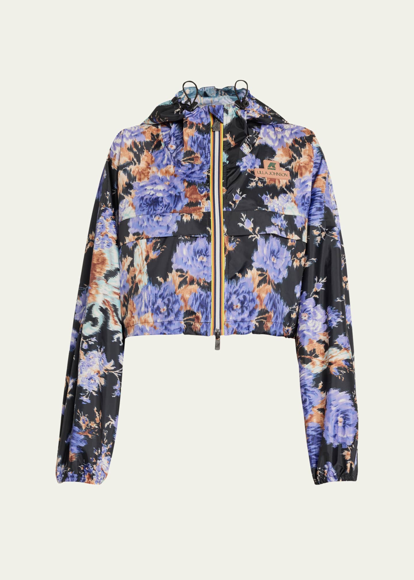 Ulla Johnson x K-Way Cropeley Cropped Wind-Resistant Jacket Image 1 of 5