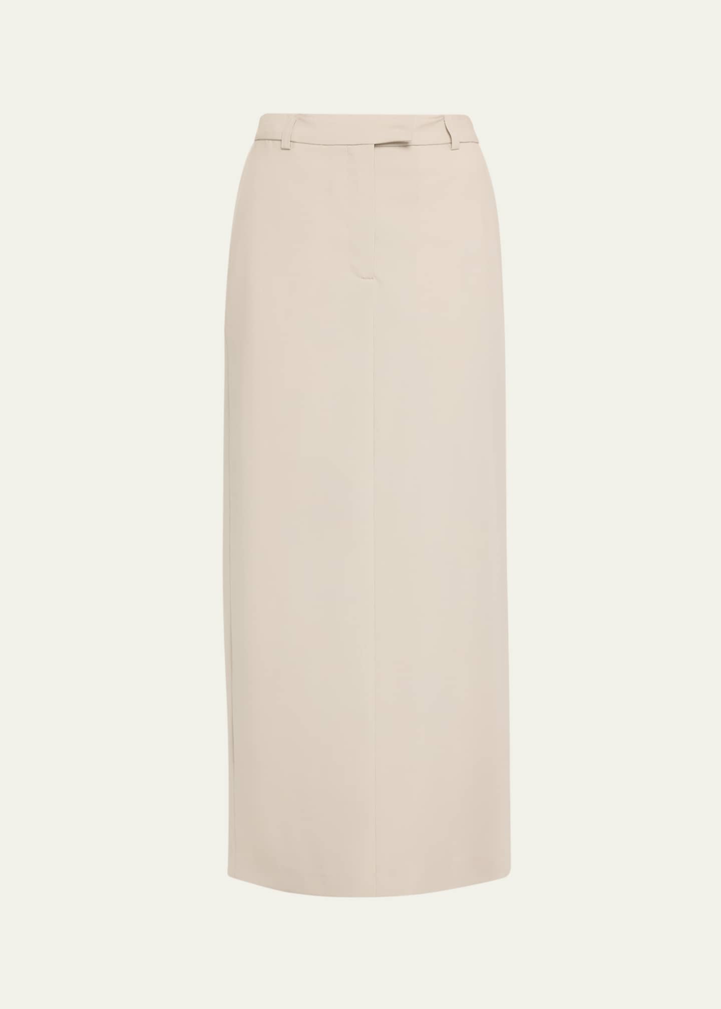 Officine Generale Oxana Italian Wool Pencil Skirt Image 1 of 5
