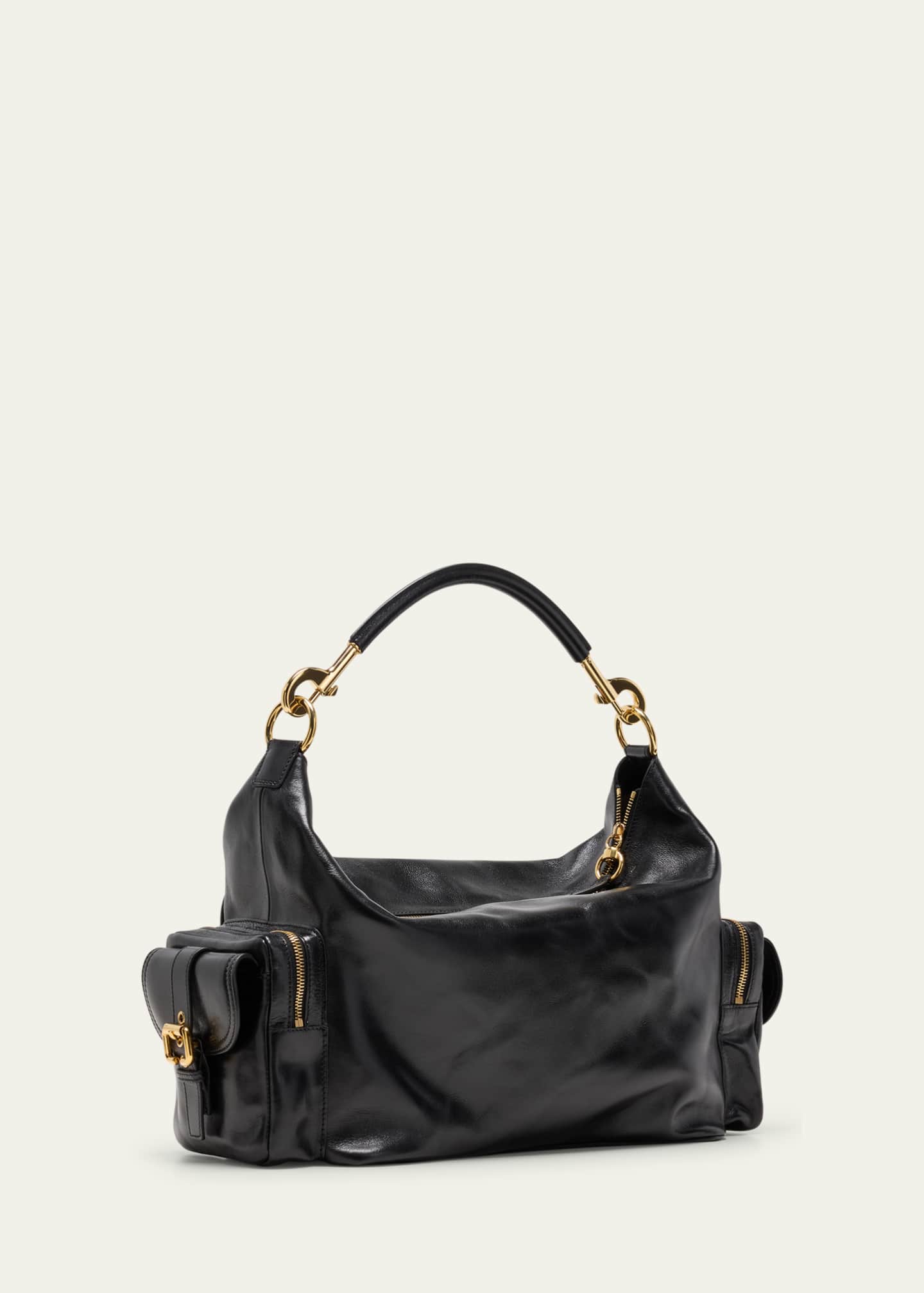 Chloe Camera Bag Large in Natural Shiny Calfskin Image 3 of 5