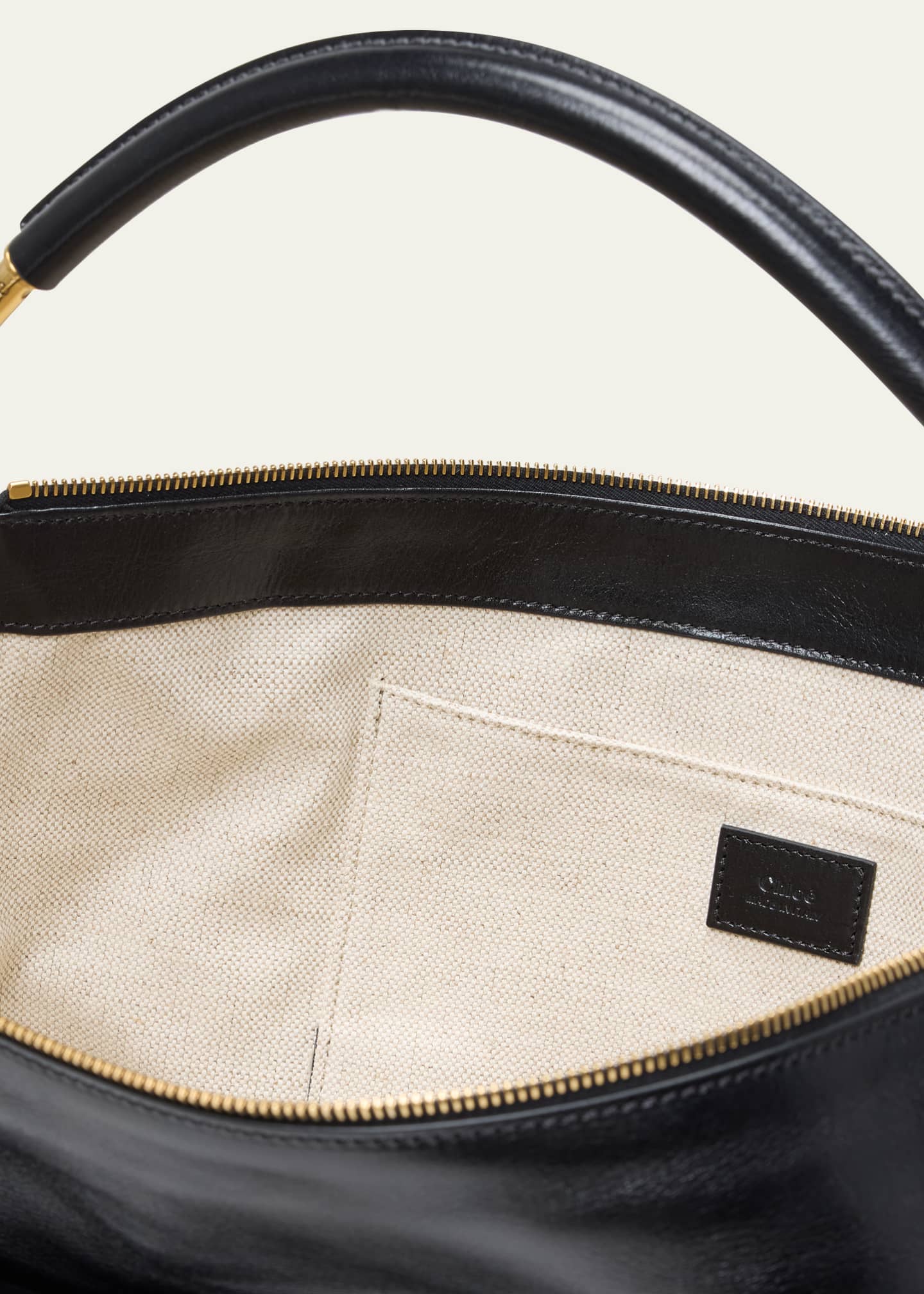 Chloe Camera Bag Large in Natural Shiny Calfskin Image 4 of 5