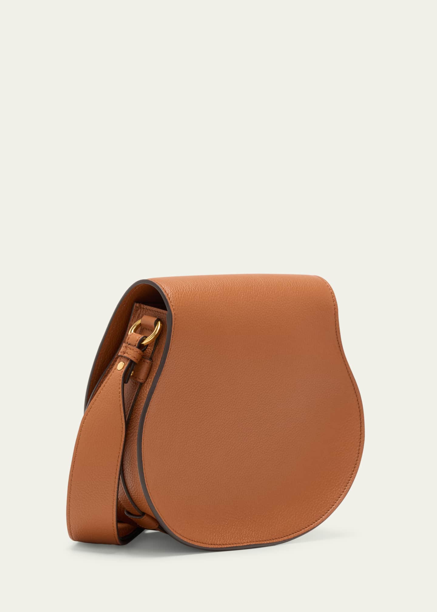 Chloe Marcie Medium Slim Crossbody Bag in Grained Calfskin Image 3 of 5
