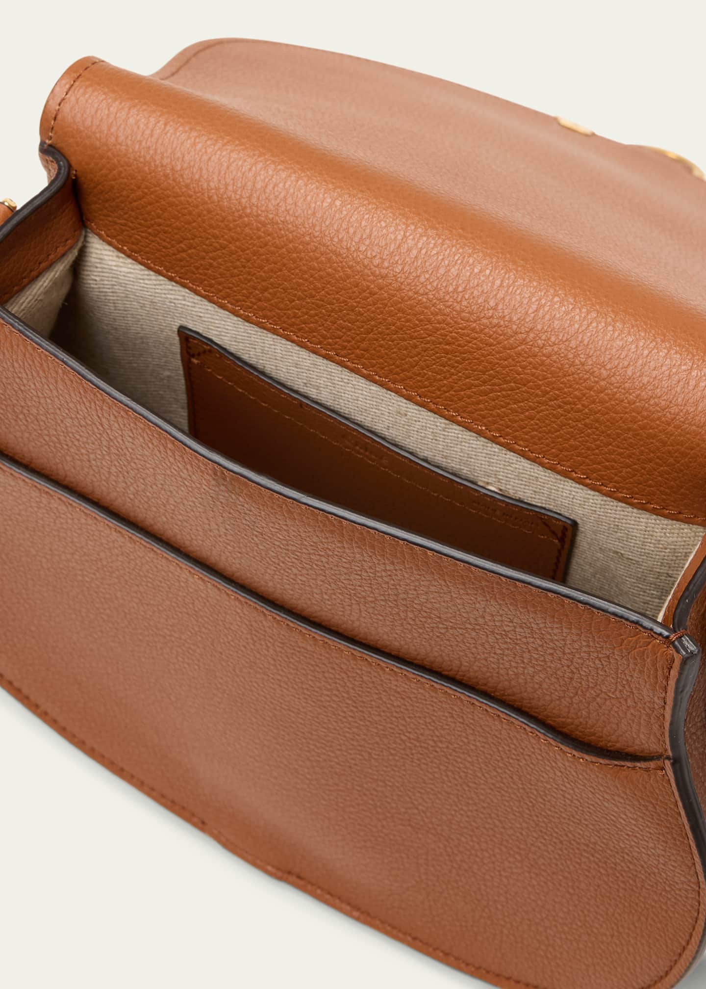Chloe Marcie Medium Slim Crossbody Bag in Grained Calfskin Image 4 of 5