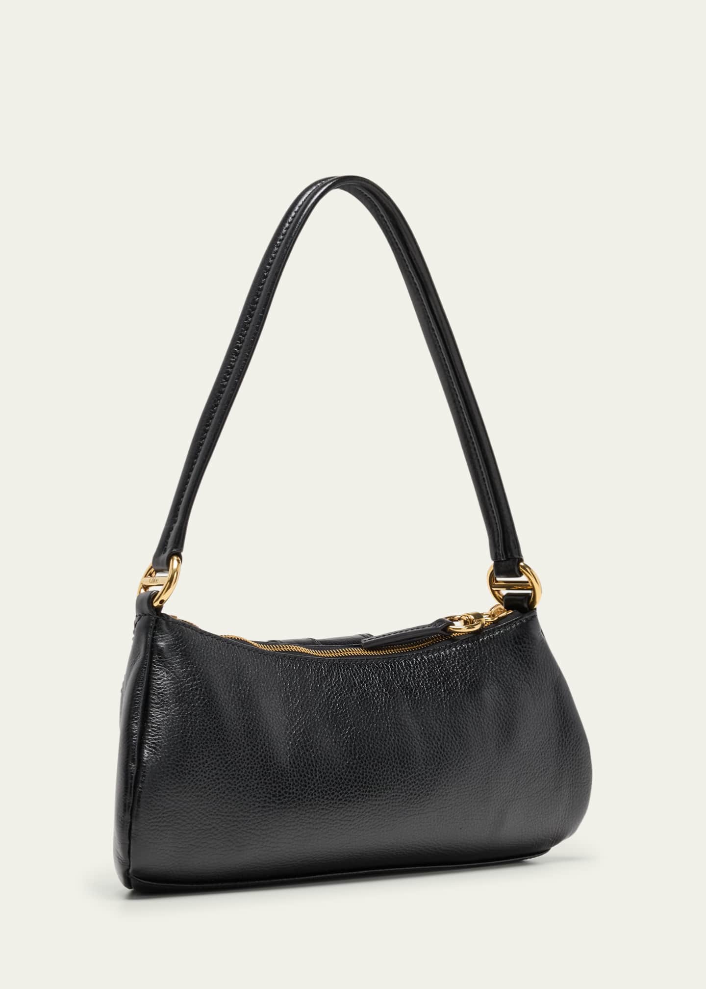 Chloe The 99 Shoulder Bag in Shiny Grained Calfskin Image 3 of 5