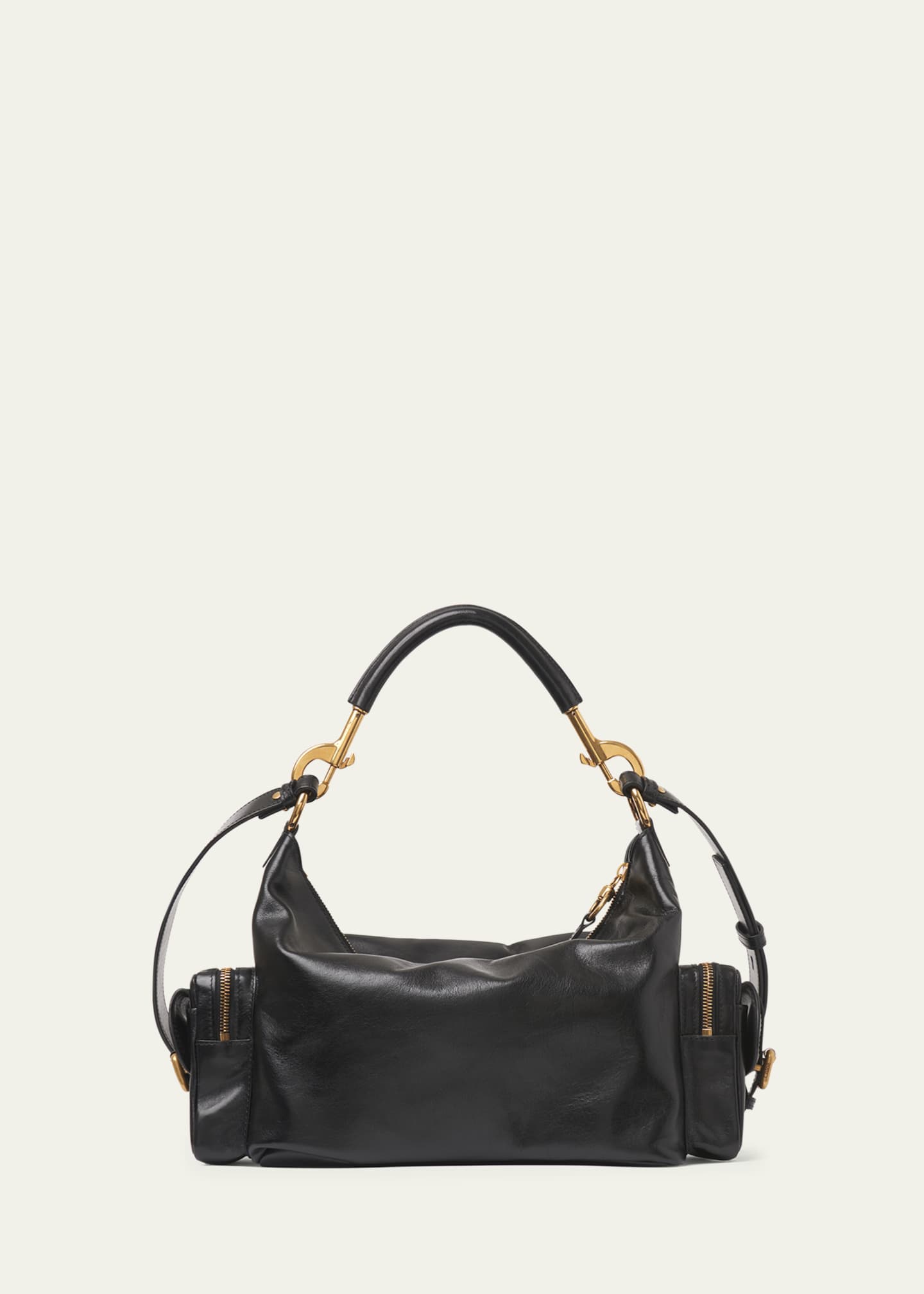 Chloe Camera Bag Medium in Natural Shiny Calfskin Image 3 of 5