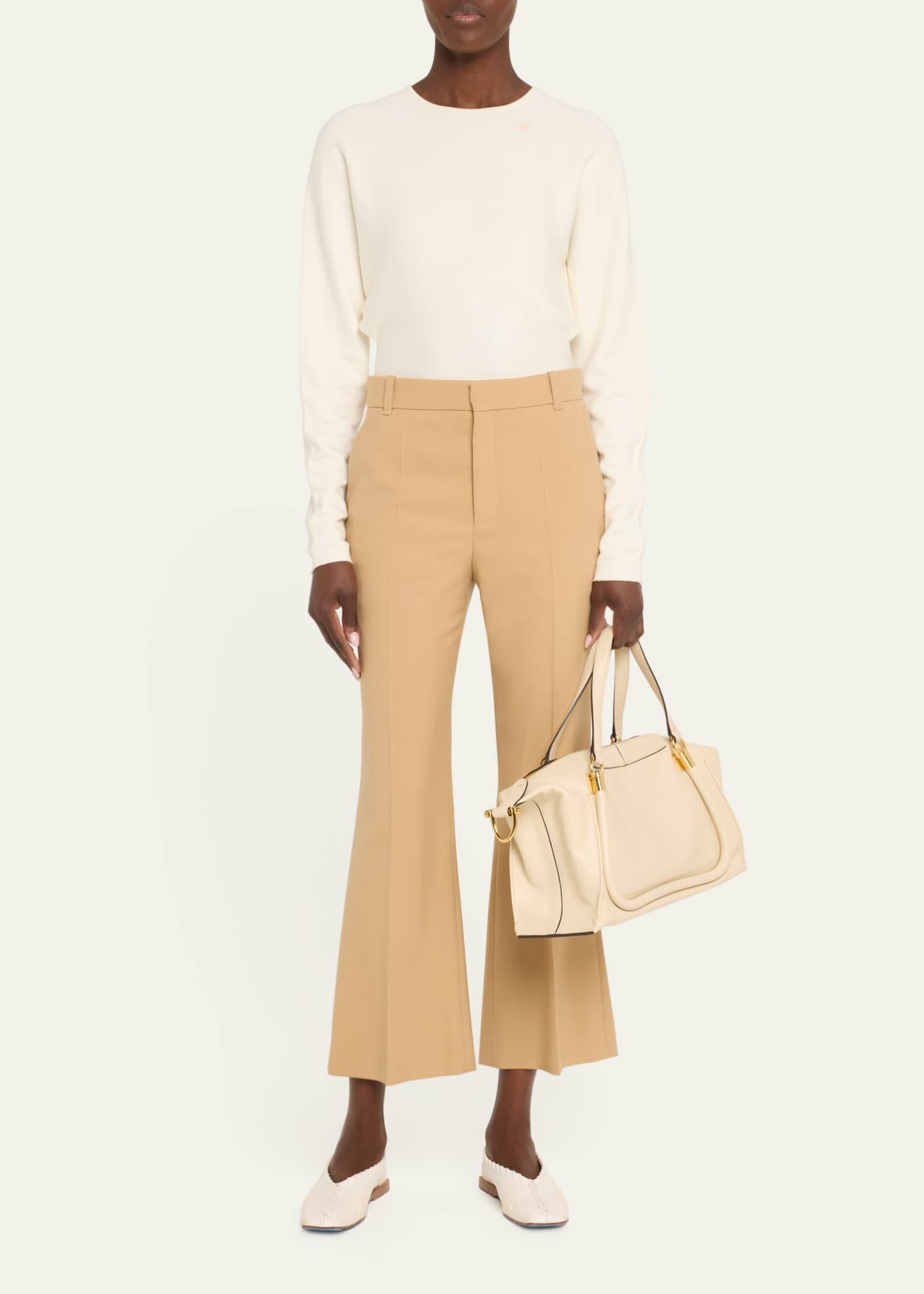 Chloe Paraty 24 Large Bag in Shiny Calfskin - Bergdorf Goodman