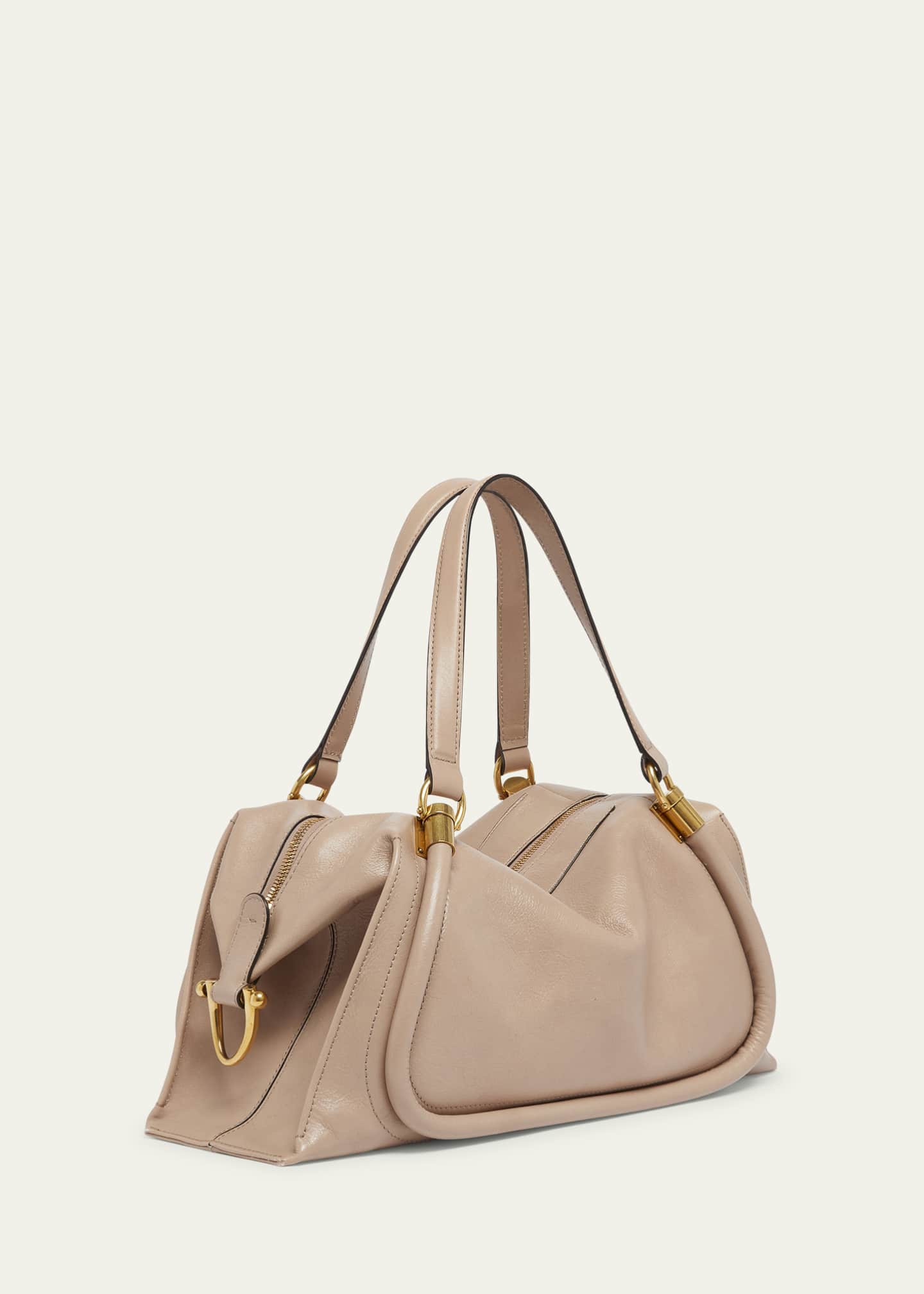 Chloe Paraty 24 Large Bag in Shiny Calfskin Image 3 of 5