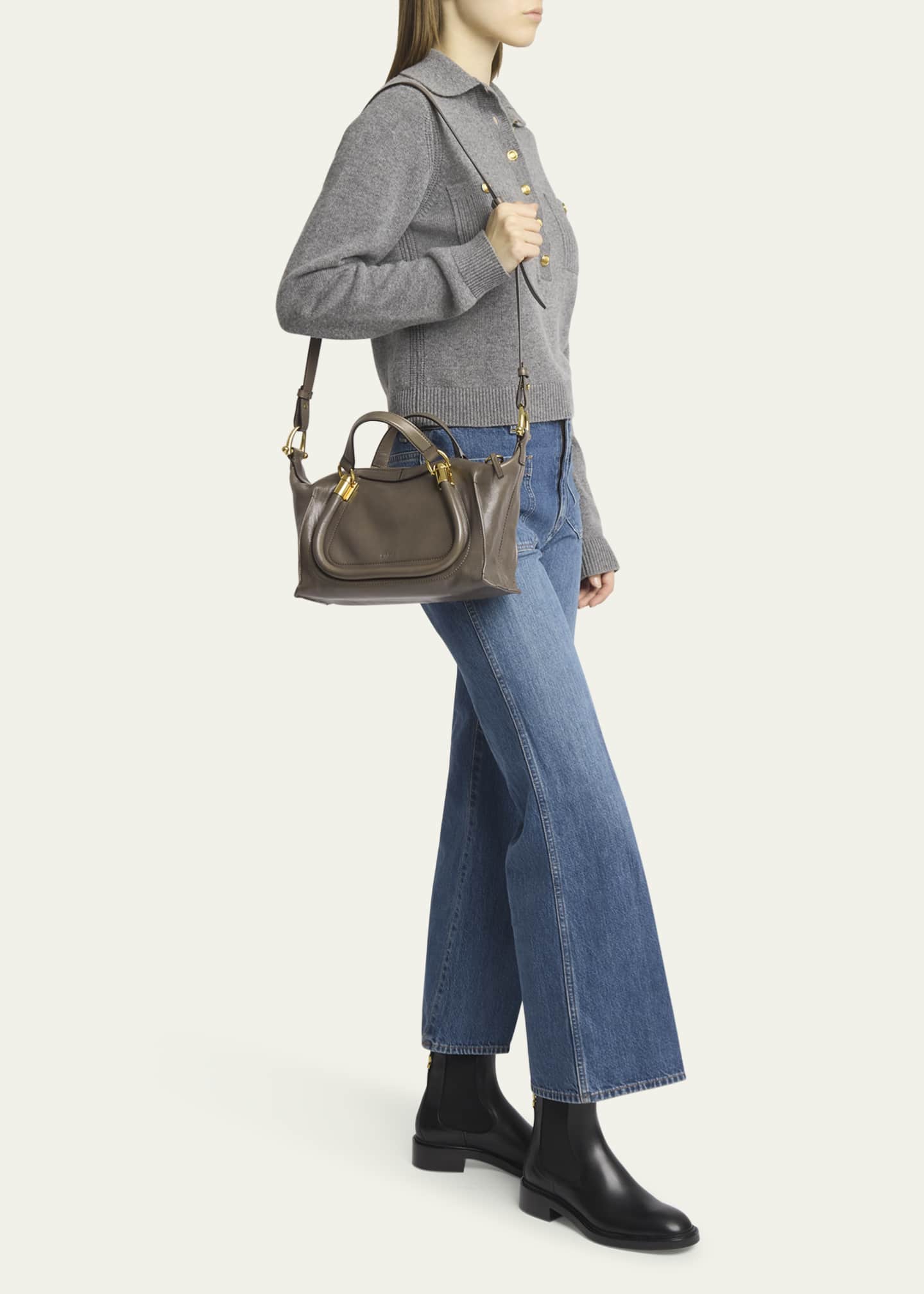 Chloe Paraty 24 Medium Bag in Shiny Calfskin Image 5 of 5