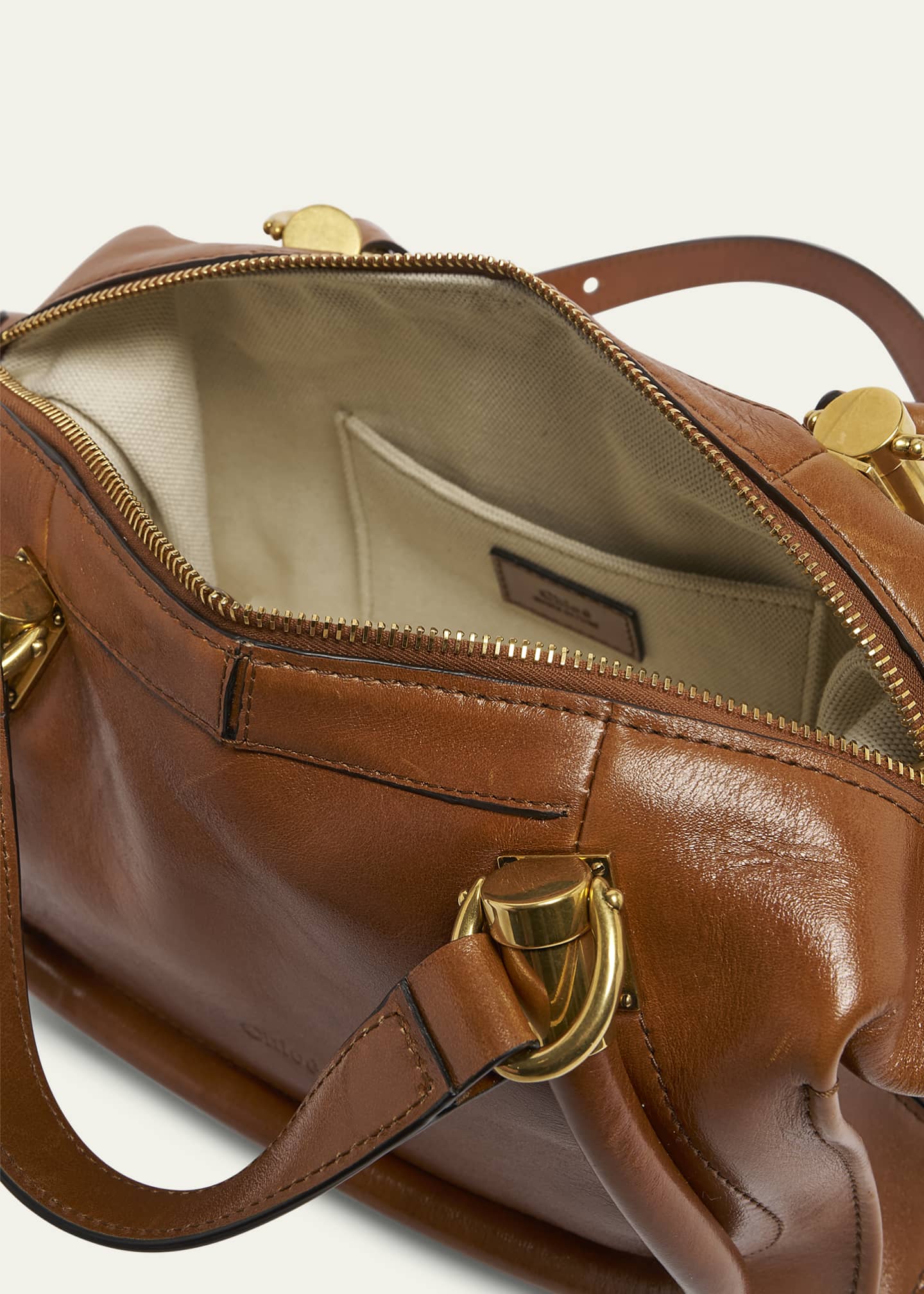 Chloe Paraty 24 Medium Bag in Shiny Calfskin Image 4 of 5