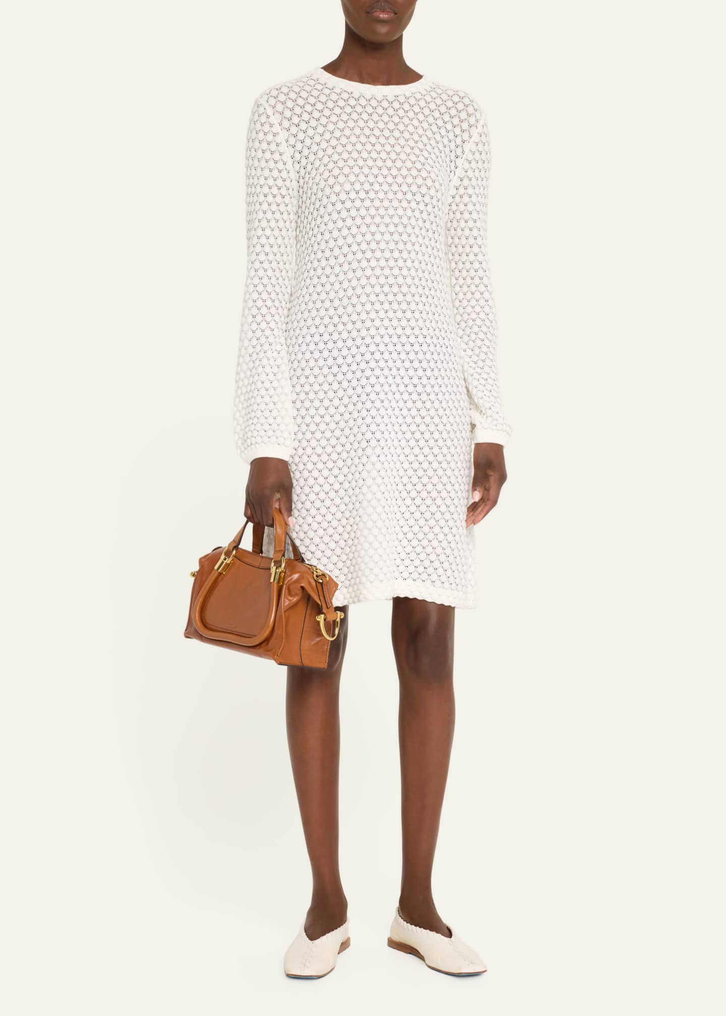 Chloe Paraty 24 Medium Bag in Shiny Calfskin Image 5 of 5