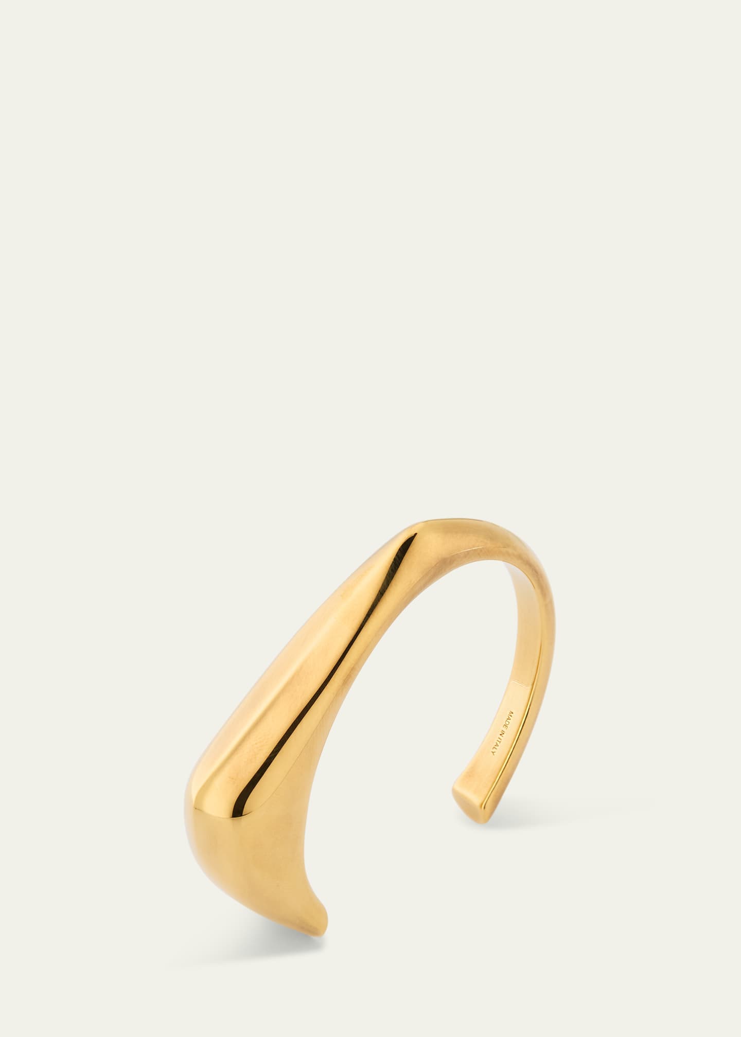 McQueen Gold-Plated Thorn Cuff Bracelet Image 3 of 4