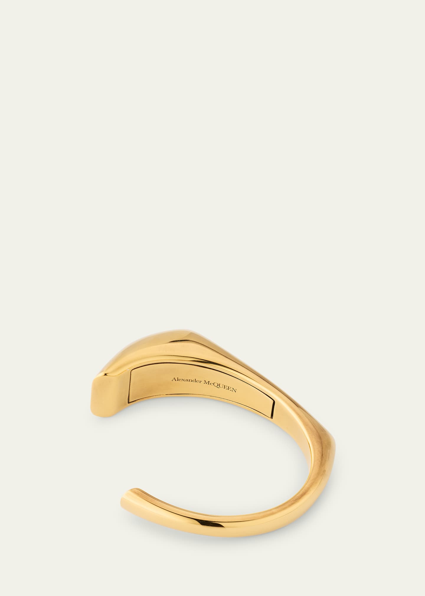 McQueen Gold-Plated Thorn Cuff Bracelet Image 4 of 4