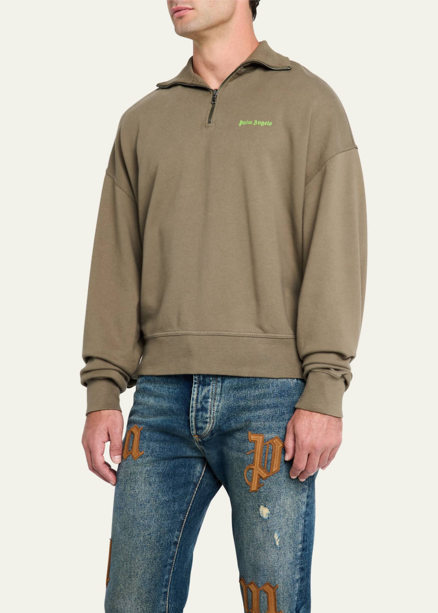 Palm angels men's sweatshirt new arrivals