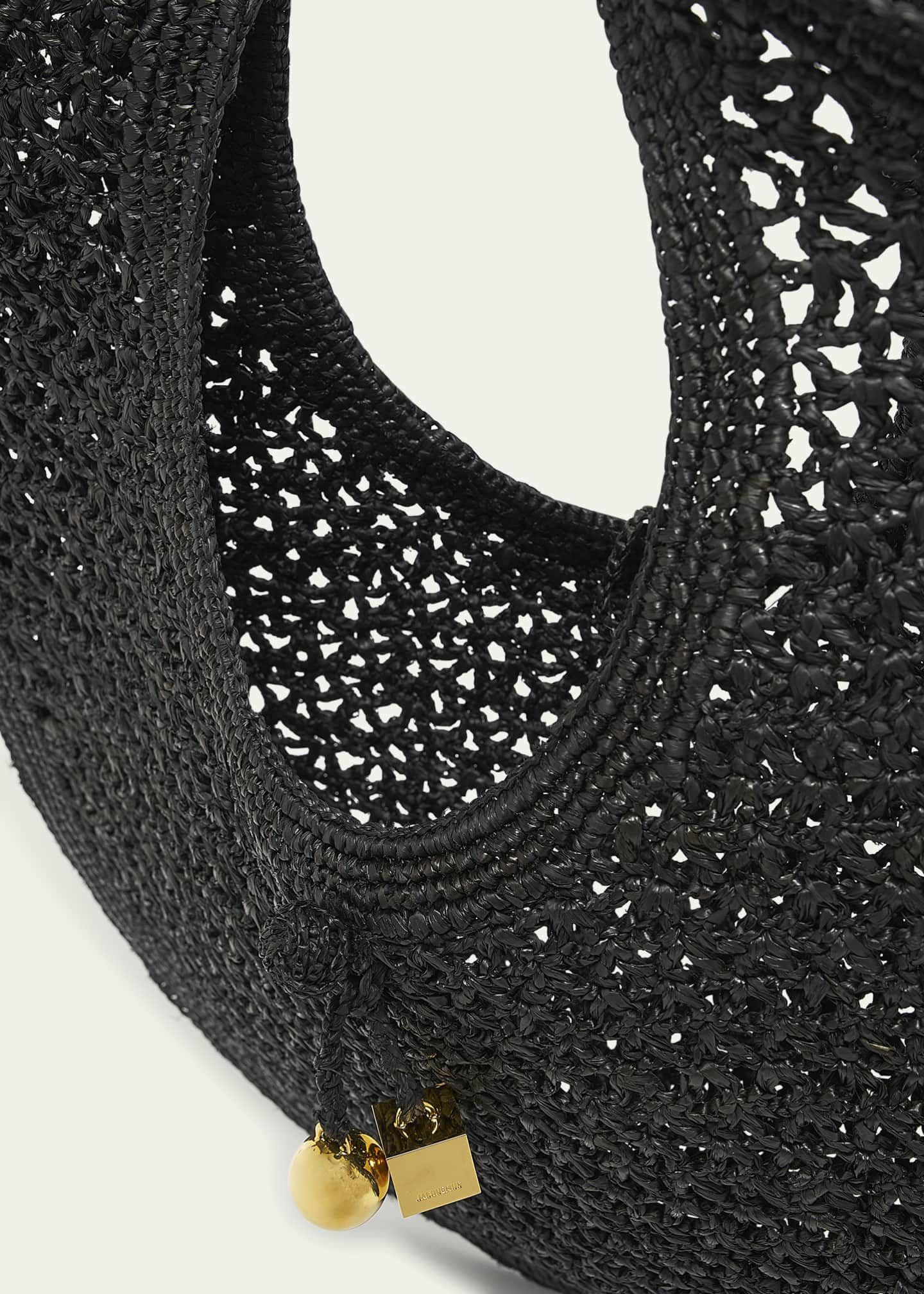 Jacquemus Le Rond Raffia Tote Bag Image 4 of 5