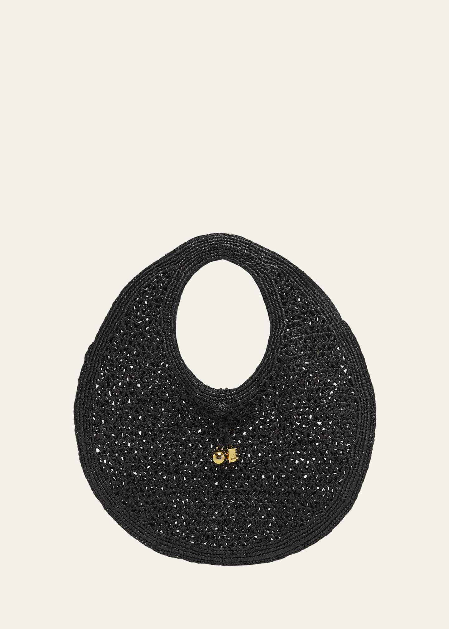 Jacquemus Le Rond Raffia Tote Bag Image 1 of 5