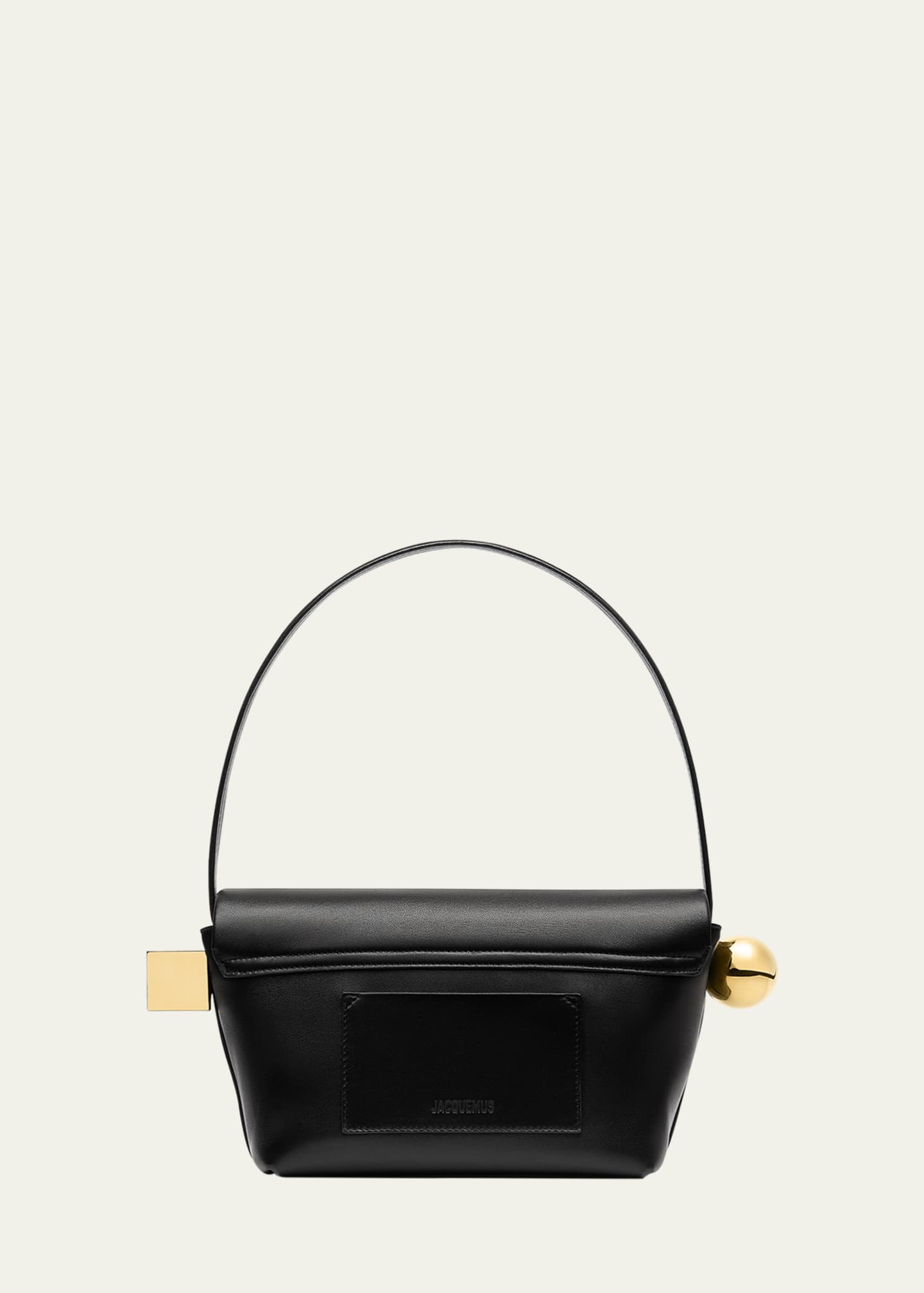 Jacquemus Le Rond Carre Leather Shoulder Bag - Bergdorf Goodman